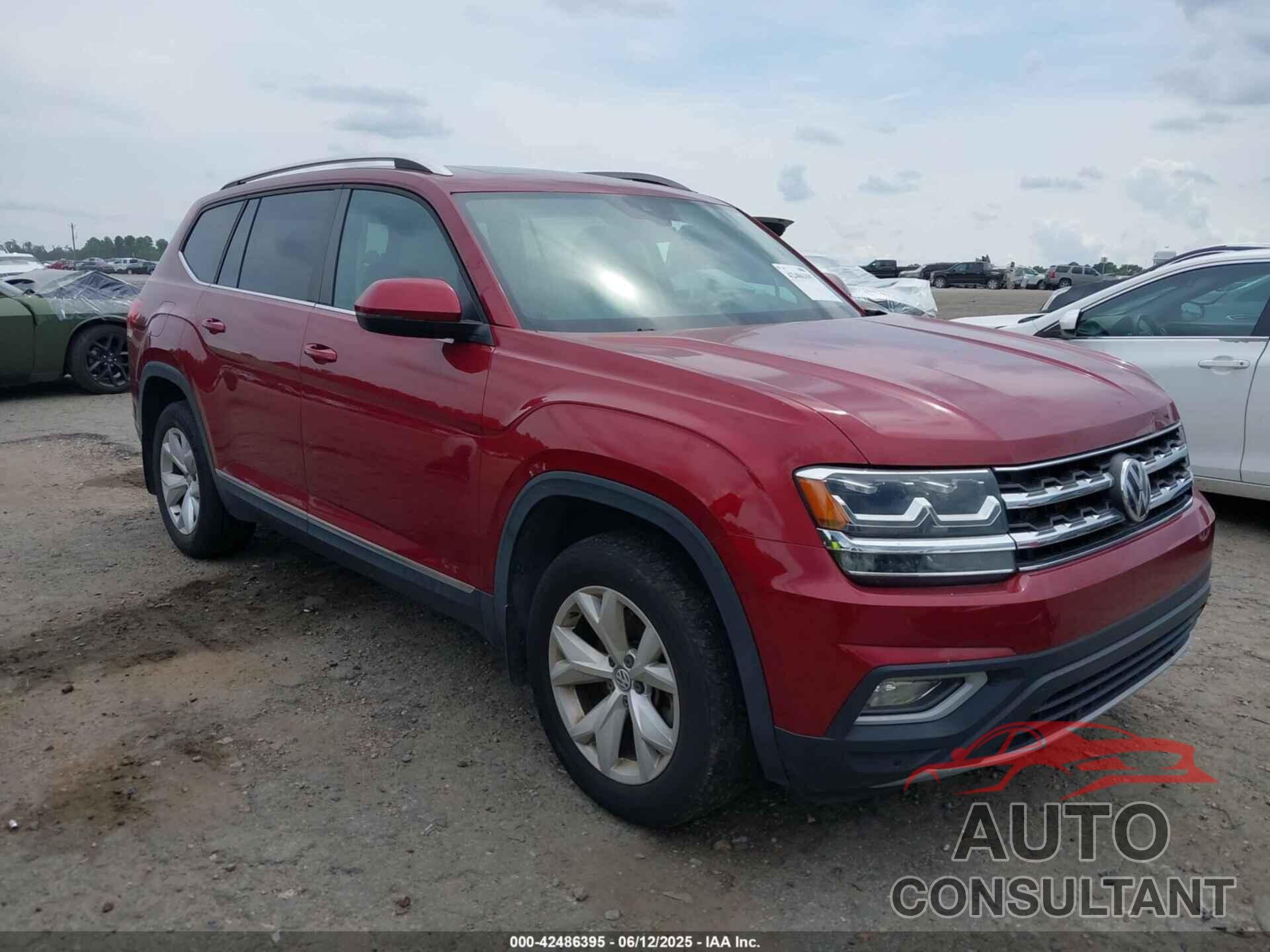 VOLKSWAGEN ATLAS 2018 - 1V2ER2CA6JC539569
