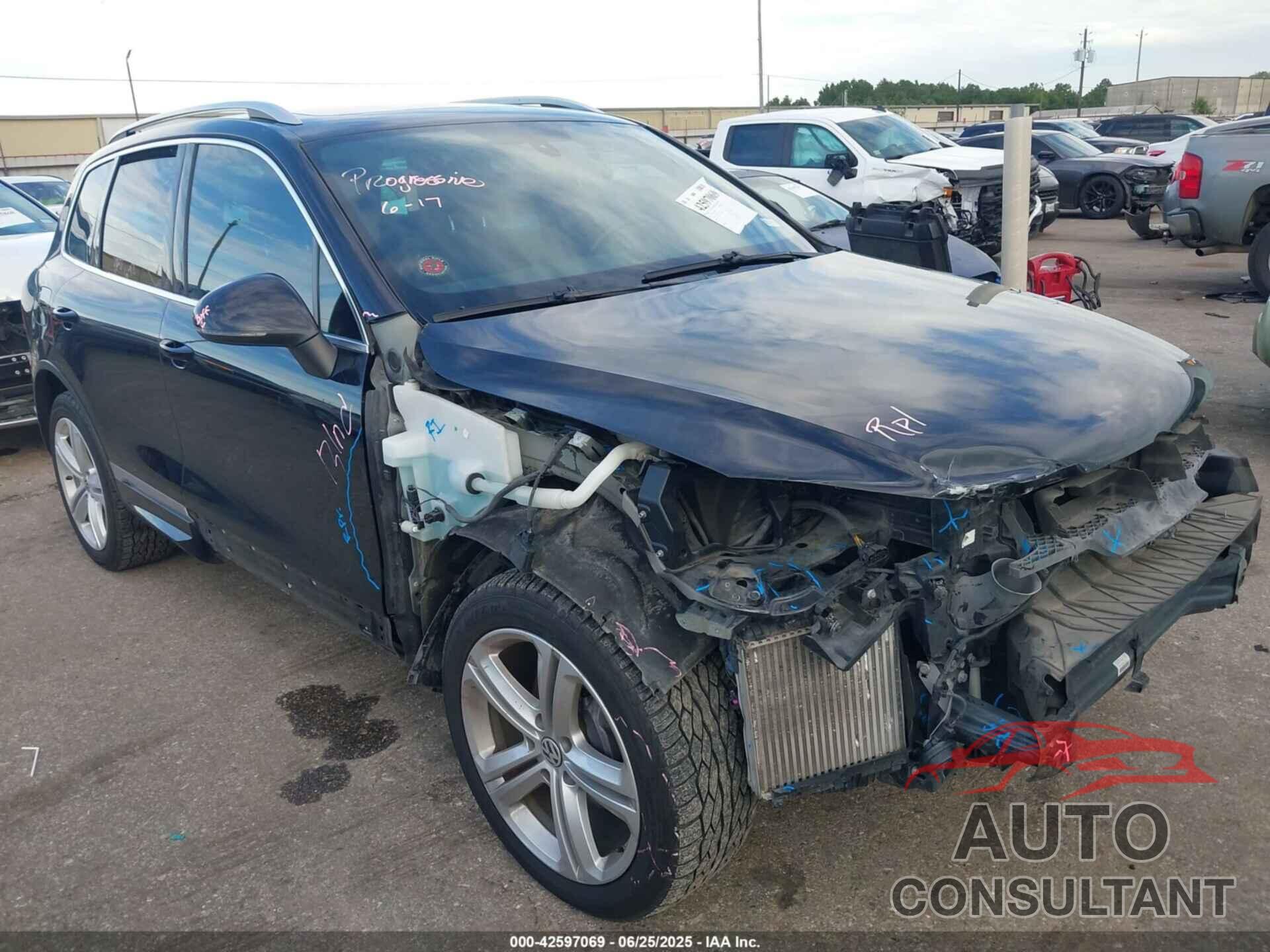 VOLKSWAGEN TOUAREG 2014 - WVGDP9BP5ED005024