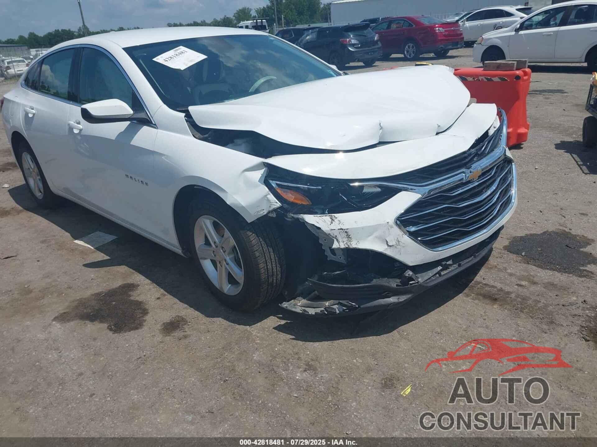 CHEVROLET MALIBU 2022 - 1G1ZD5ST8NF201450