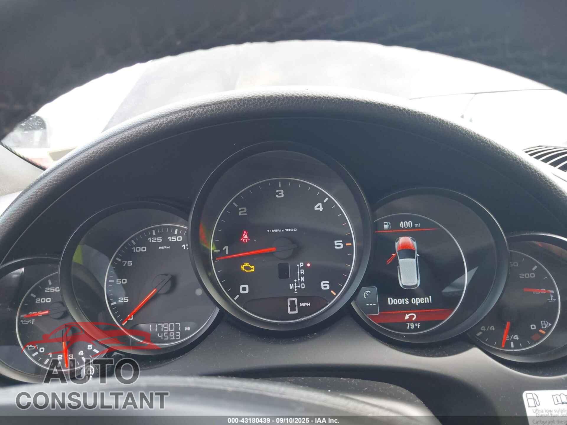 PORSCHE CAYENNE 2013 - WP1AF2A28DLA39257