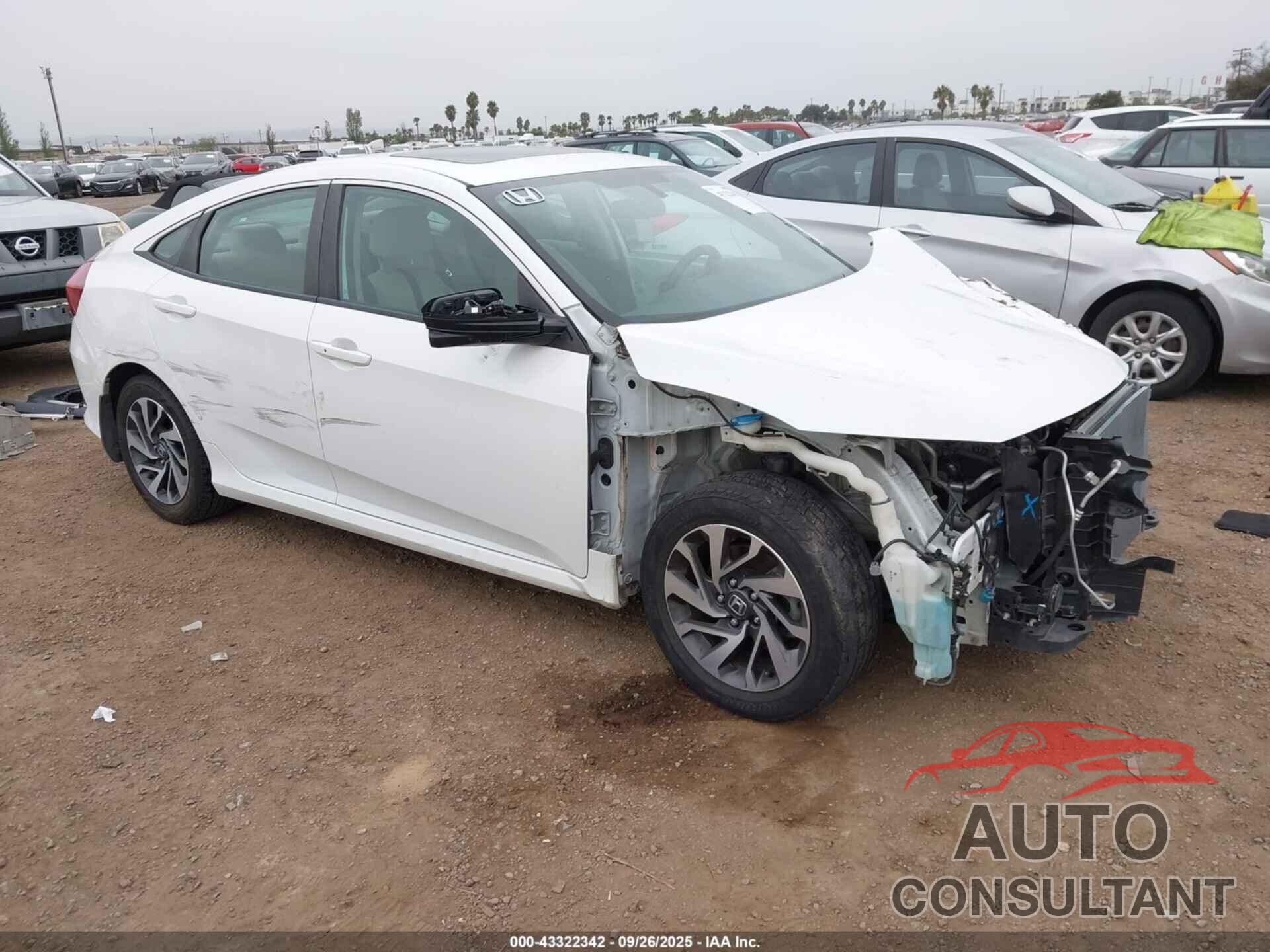 HONDA CIVIC 2017 - 2HGFC2F72HH559348