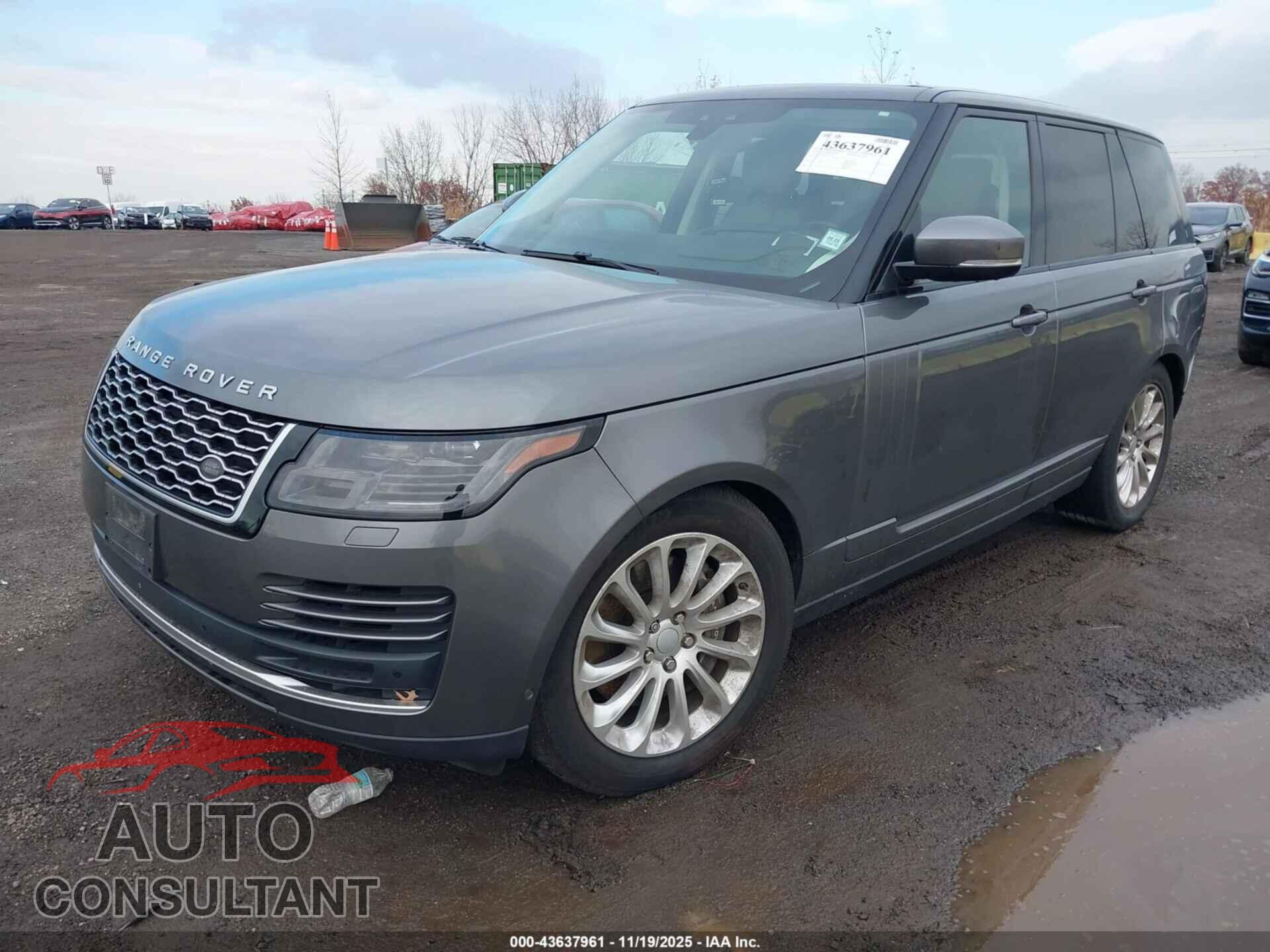 LAND ROVER RANGE ROVER 2018 - SALGS2SV5JA384181