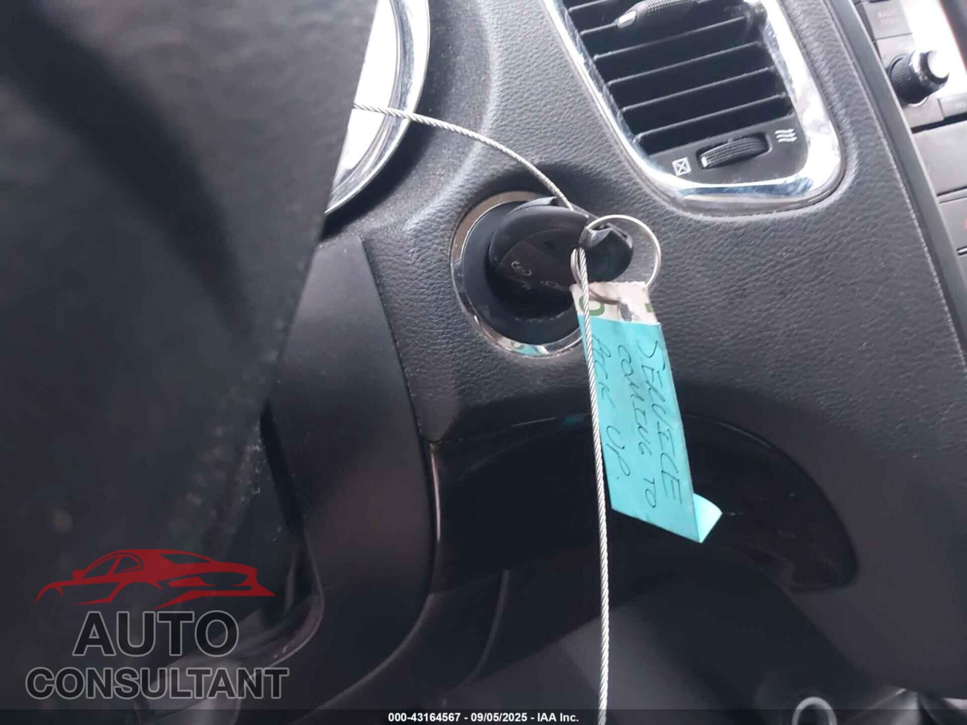 DODGE DURANGO 2012 - 1C4RDHEG5CC284891