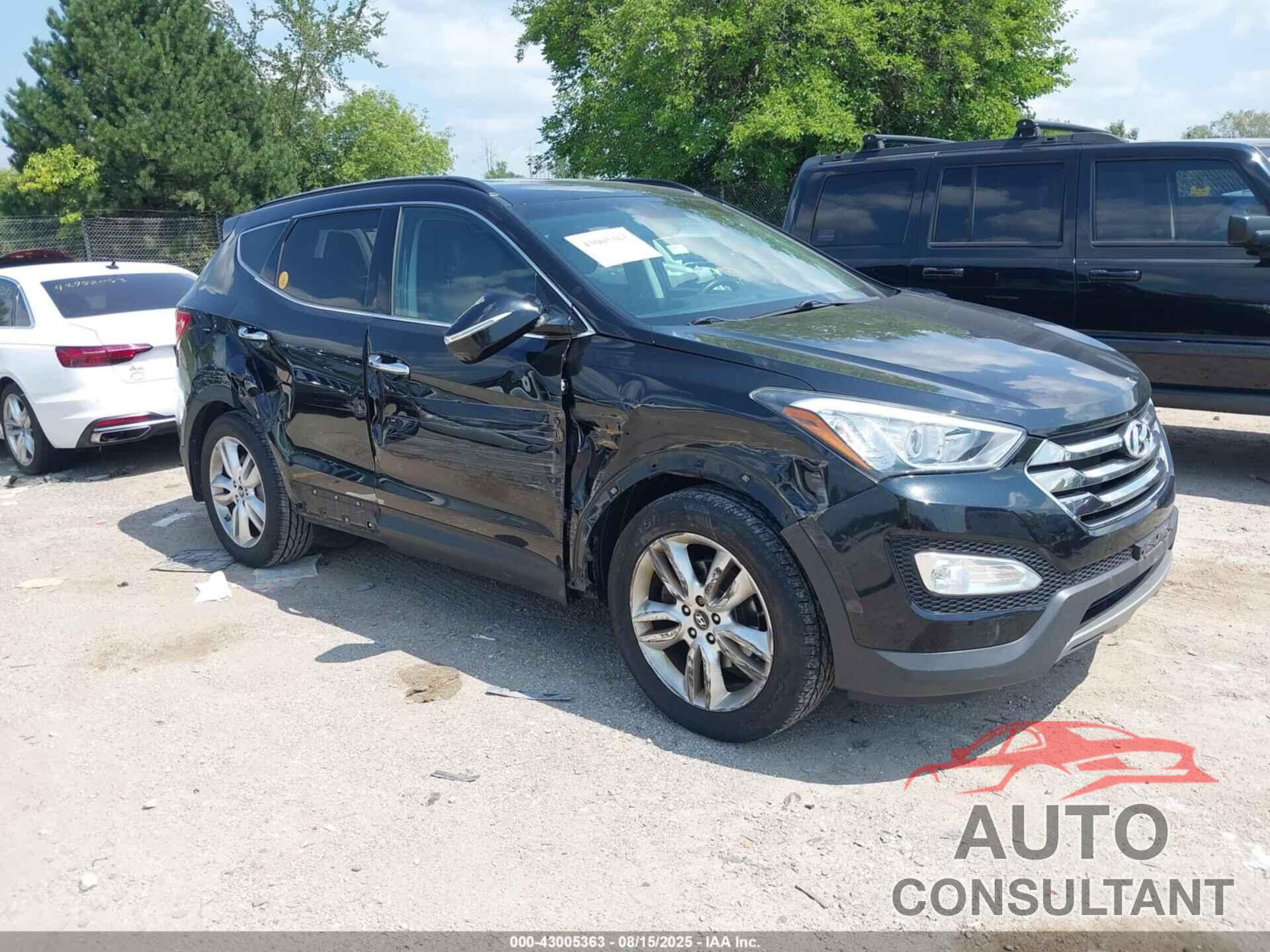HYUNDAI SANTA FE 2013 - 5XYZU3LA2DG116253