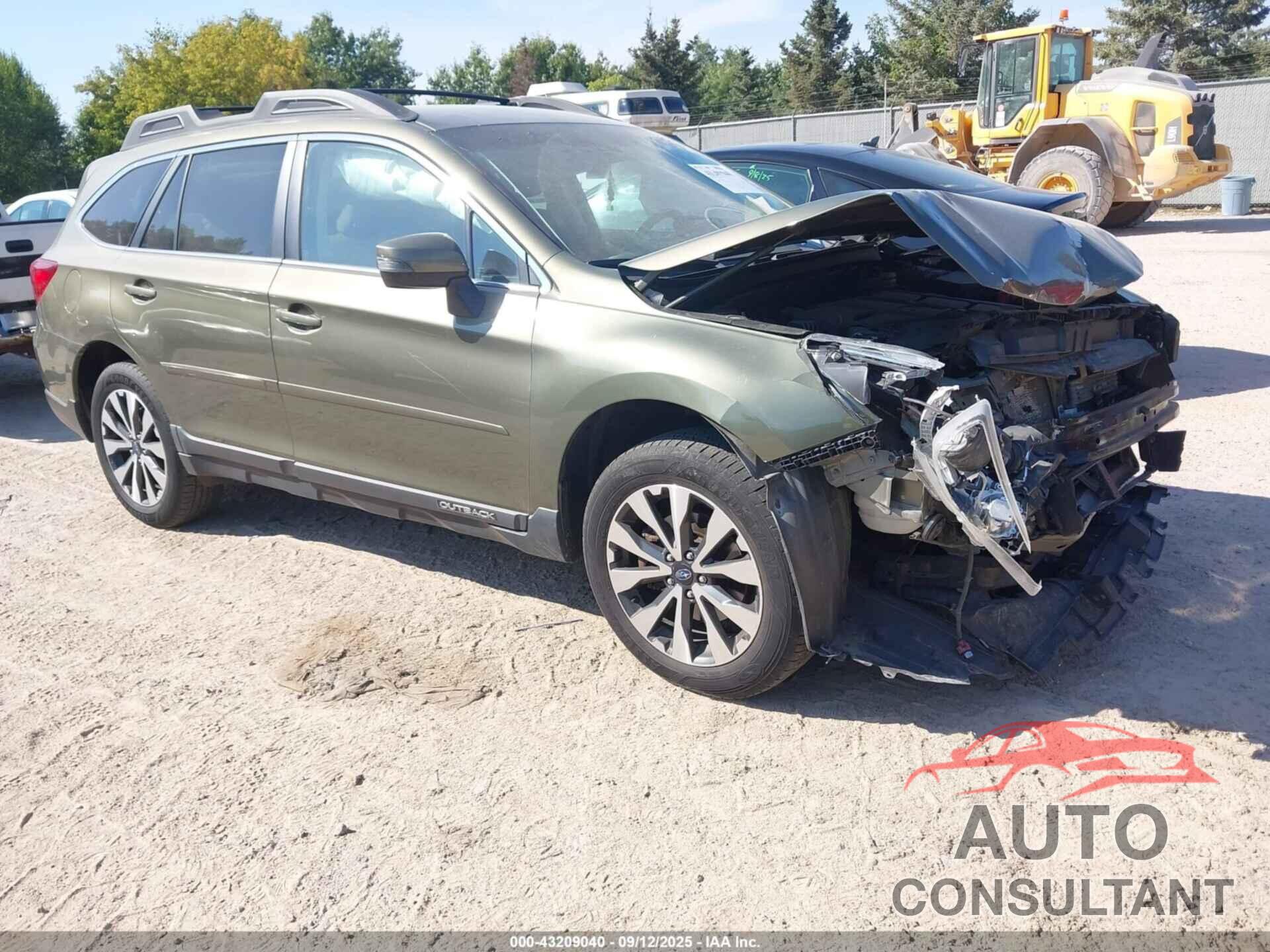 SUBARU OUTBACK 2015 - 4S4BSEJC4F3242625