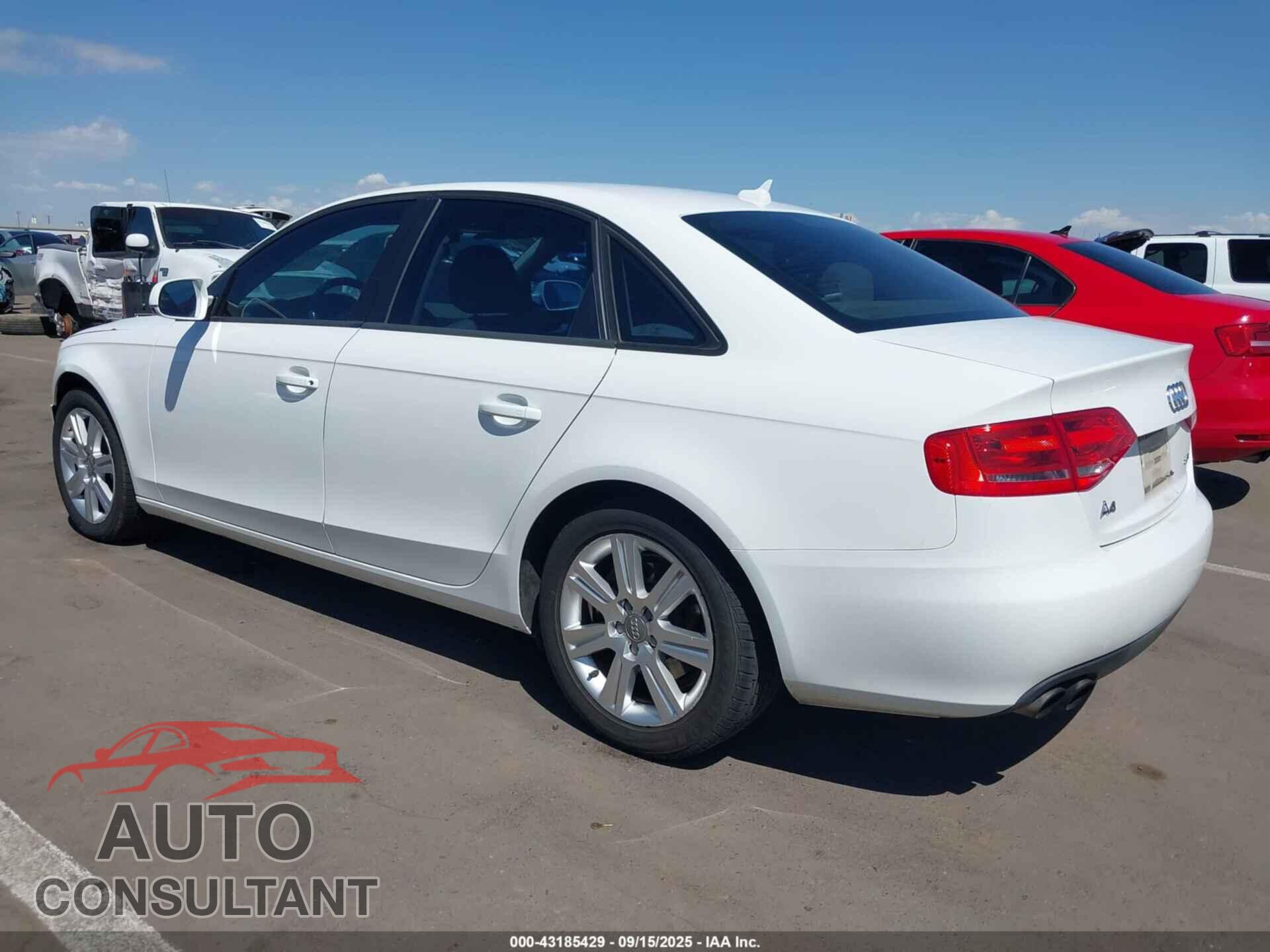 AUDI A4 2011 - WAUAFAFL2BN019727
