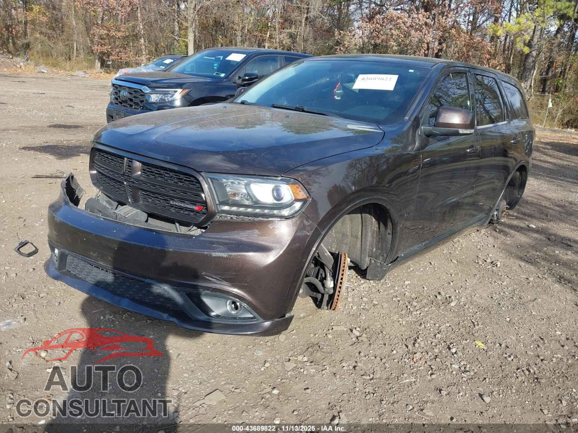 DODGE DURANGO 2017 - 1C4RDJDG1HC878782