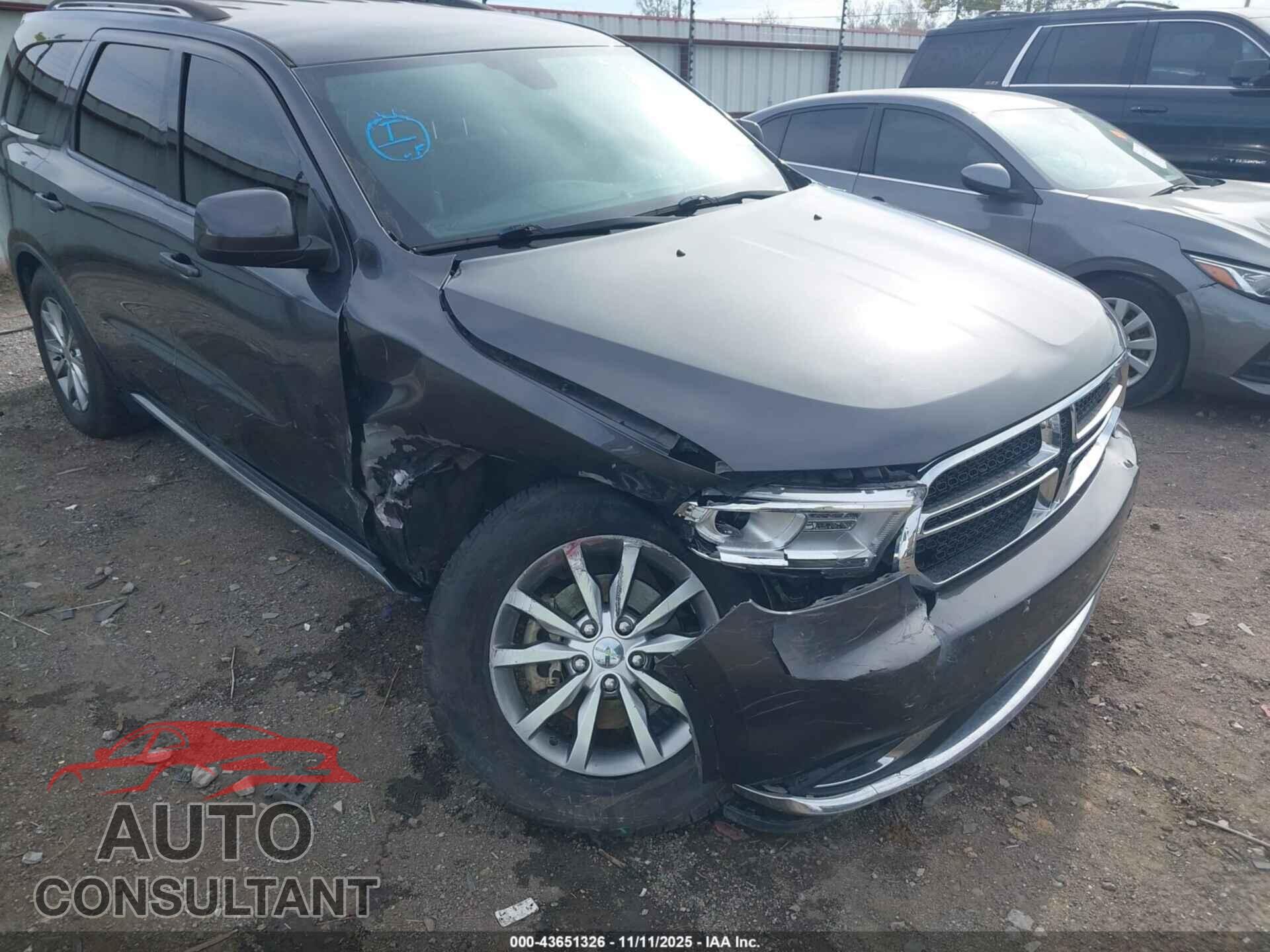 DODGE DURANGO 2017 - 1C4RDHAG3HC724748