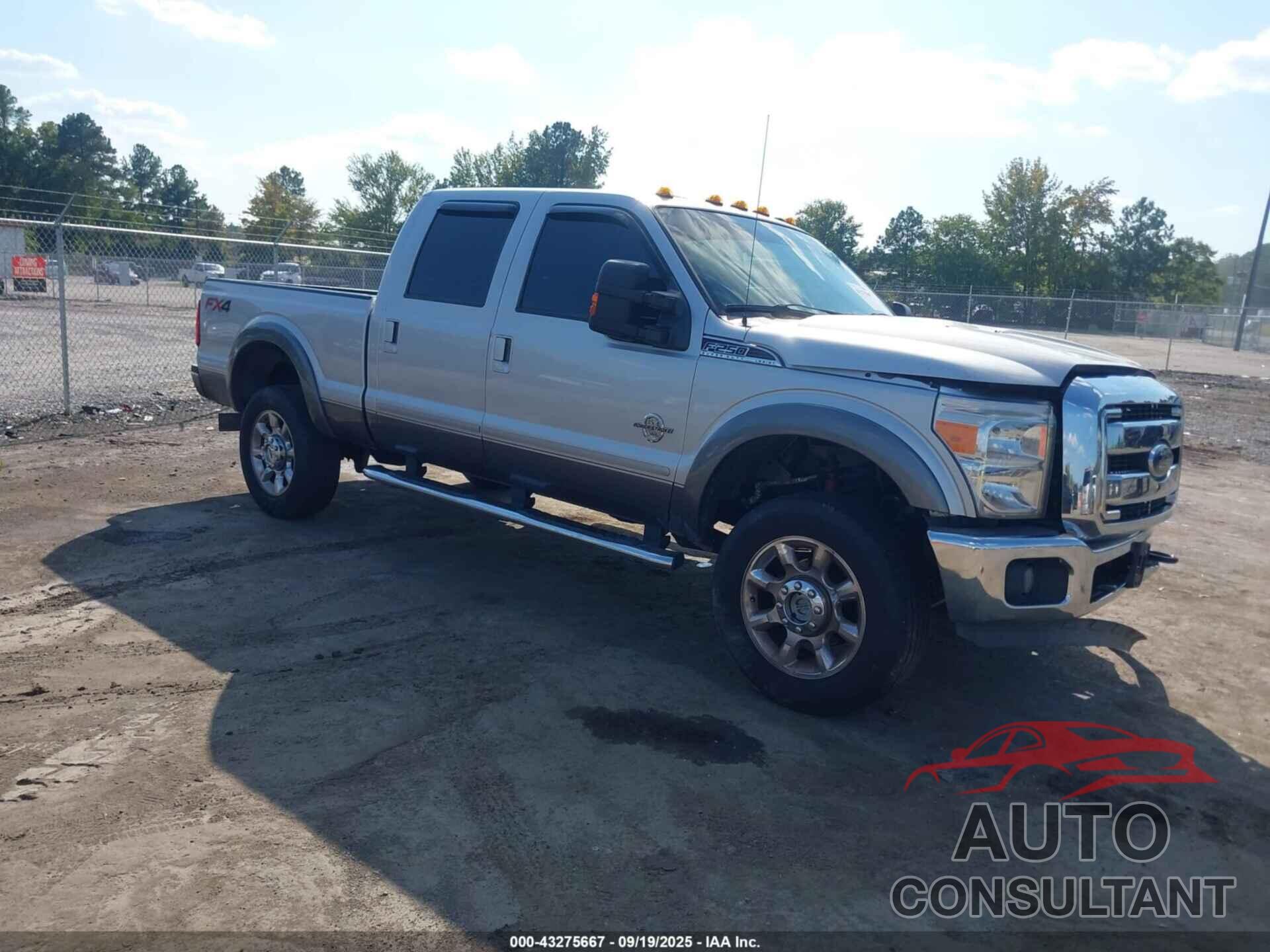 FORD F-250 2012 - 1FT7W2BT6CEB91351
