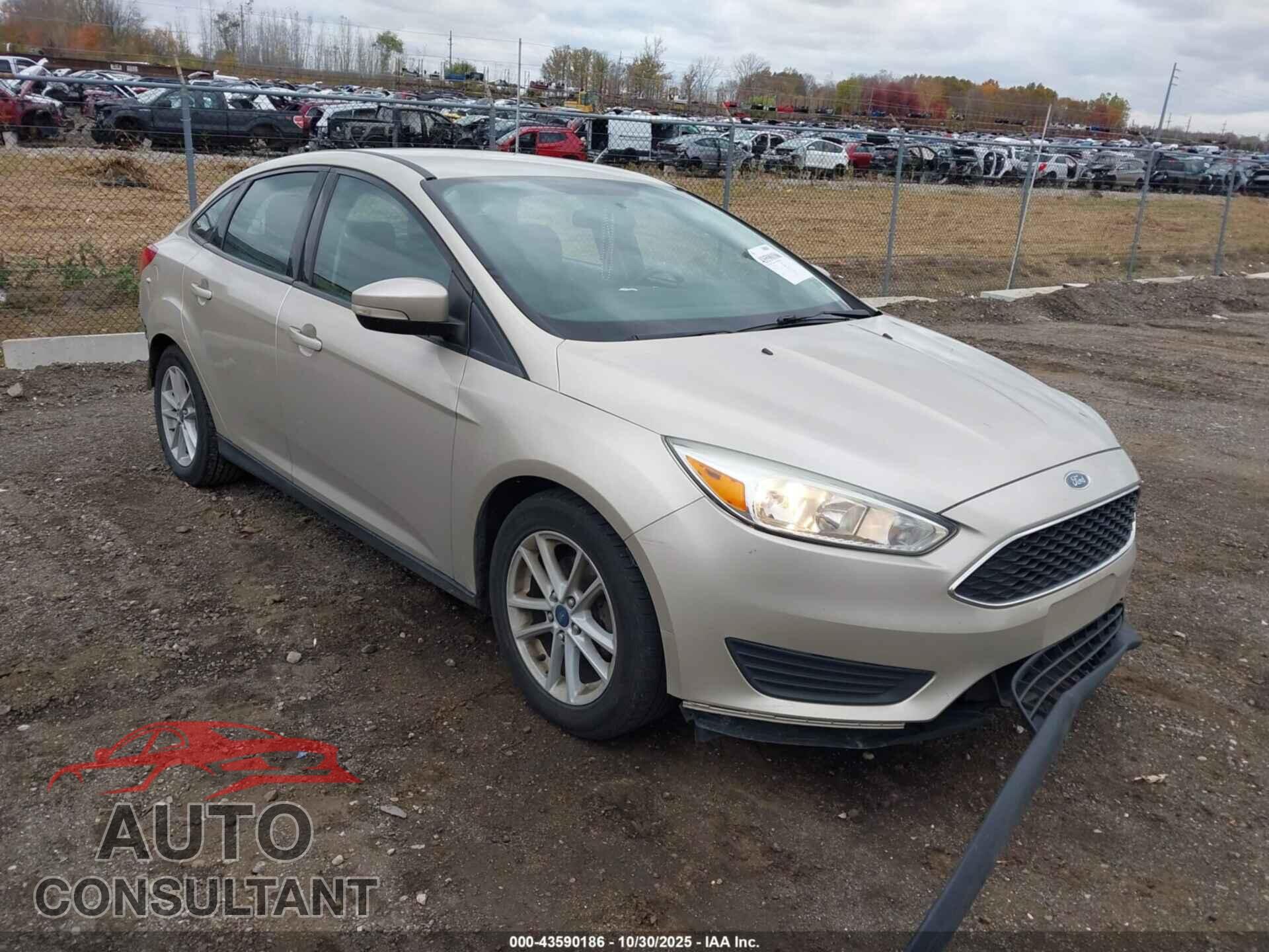 FORD FOCUS 2017 - 1FADP3F25HL243956