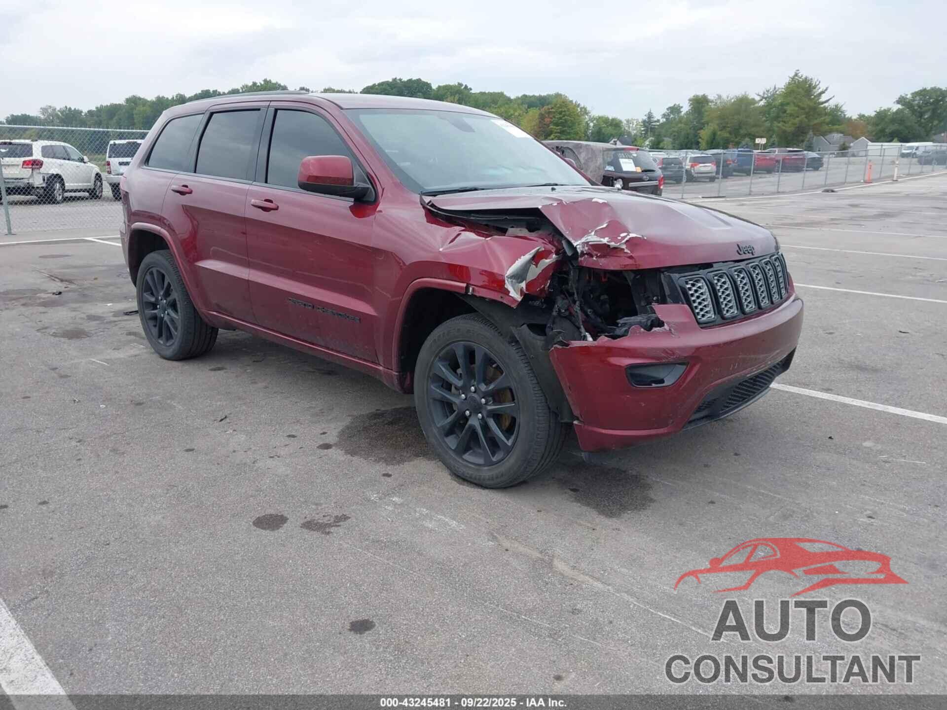 JEEP GRAND CHEROKEE 2017 - 1C4RJFAG1HC927330