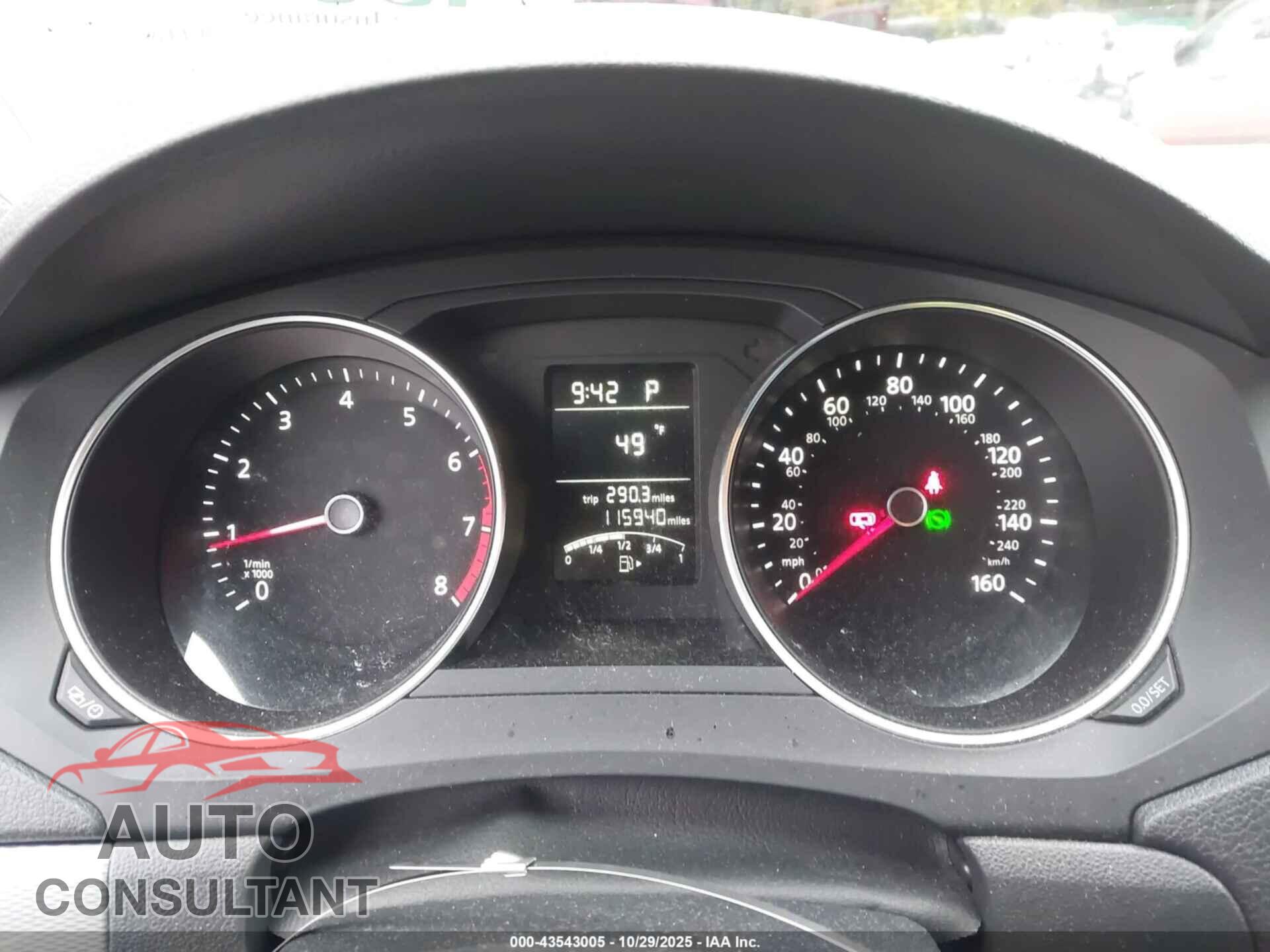 VOLKSWAGEN JETTA 2017 - 3VW2B7AJ1HM211992