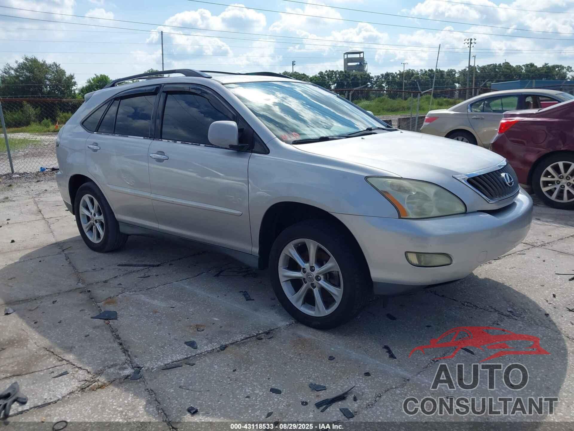 LEXUS RX 350 2009 - 2T2GK31U59C064142
