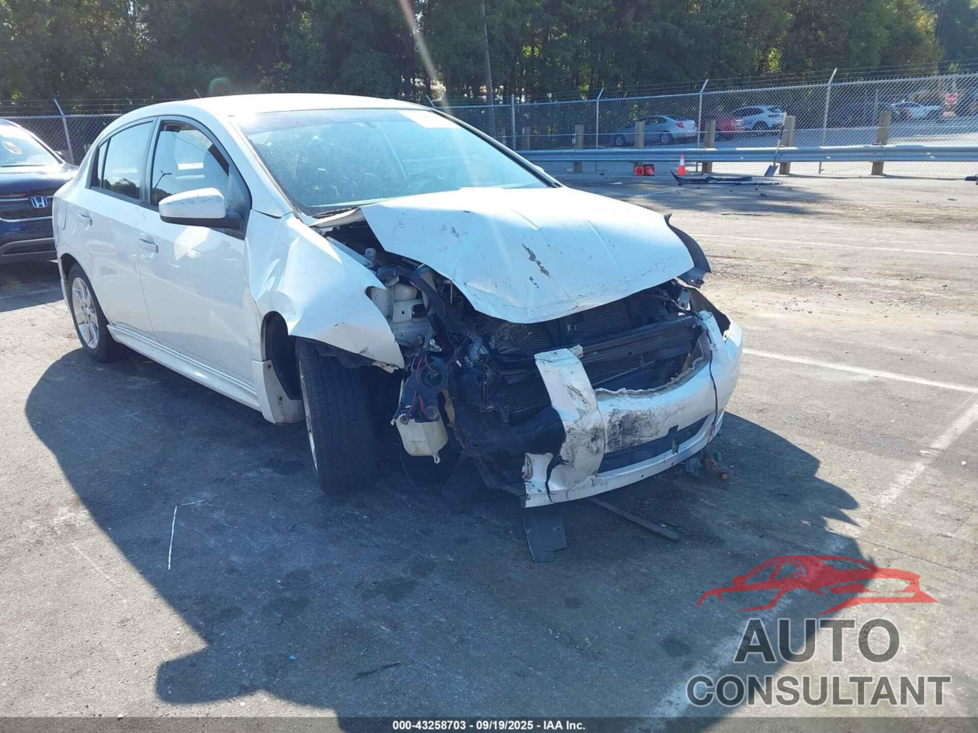NISSAN SENTRA 2011 - 3N1AB6AP1BL618384