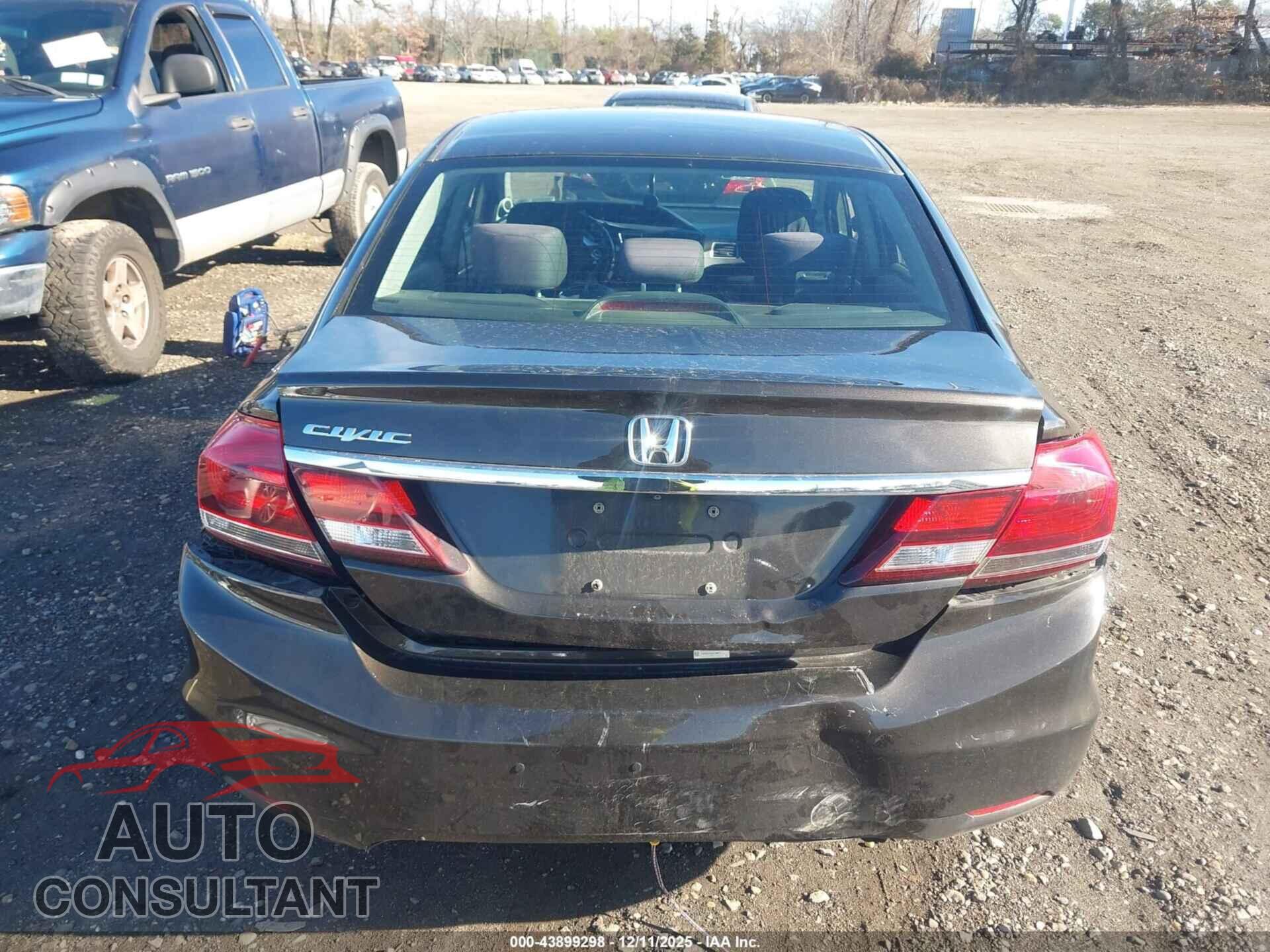 HONDA CIVIC 2013 - 19XFB2F89DE212115