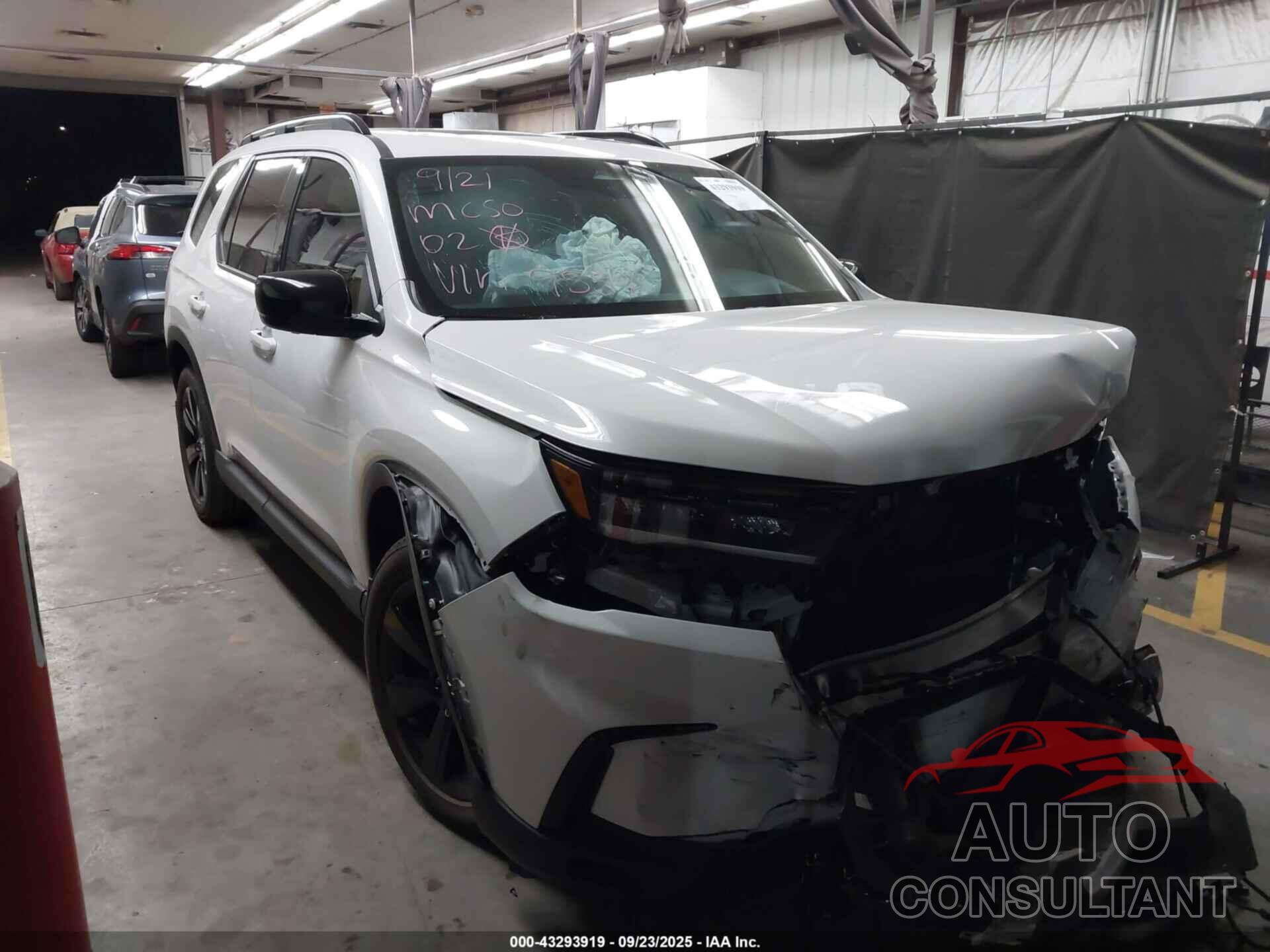 HONDA PILOT 2025 - 5FNYG1H91SB139534