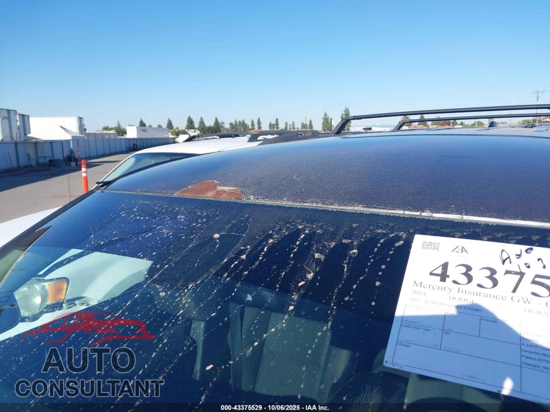 DODGE DURANGO 2014 - 1C4RDHAG9EC976080