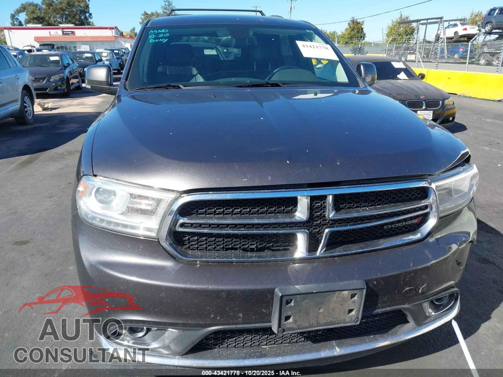 DODGE DURANGO 2015 - 1C4RDJDG0FC843079
