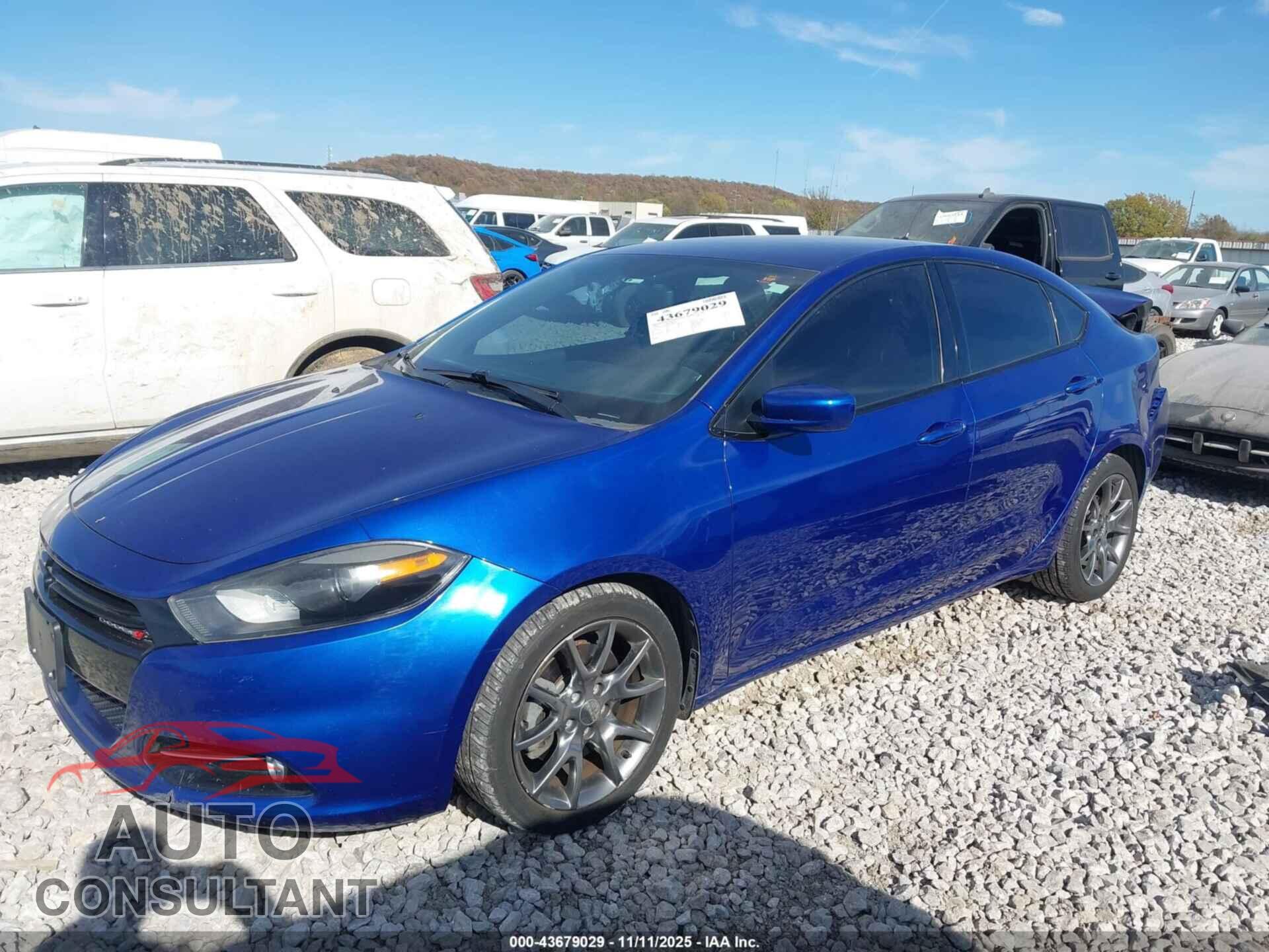 DODGE DART 2014 - 1C3CDFBB7ED868925
