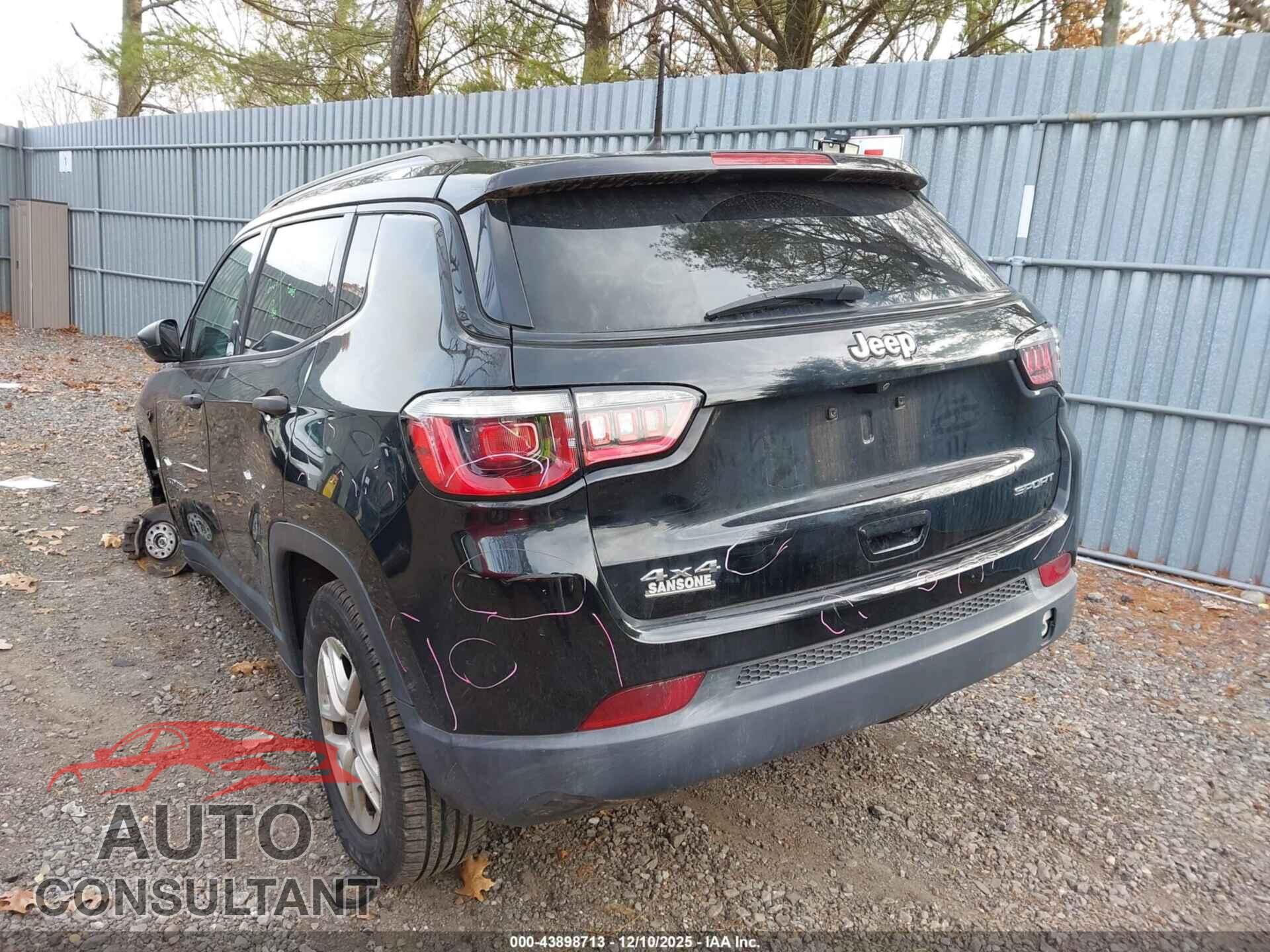JEEP NEW COMPASS 2017 - 3C4NJDAB1HT640744