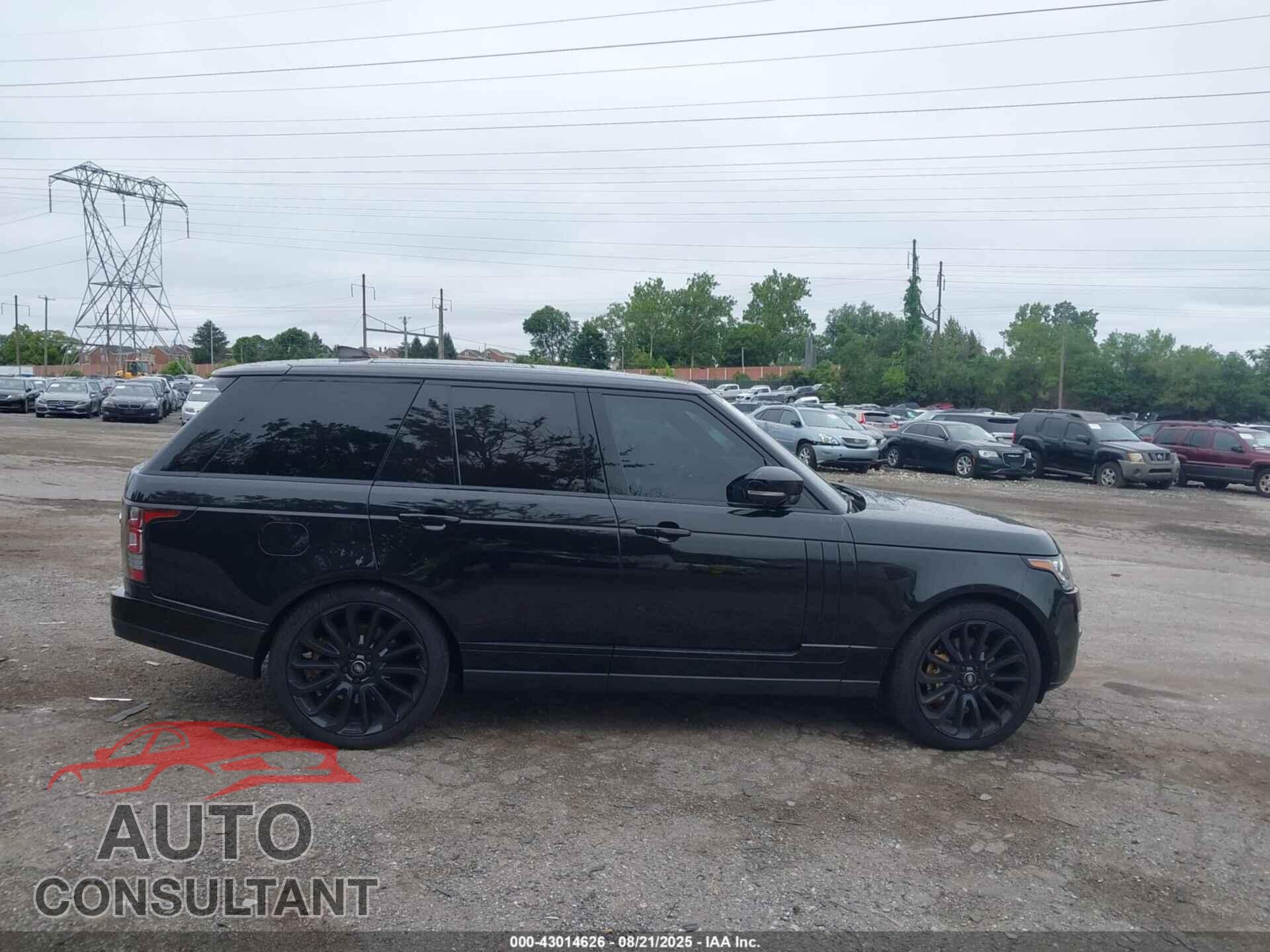 LAND ROVER RANGE ROVER 2017 - SALGS2FE2HA363194