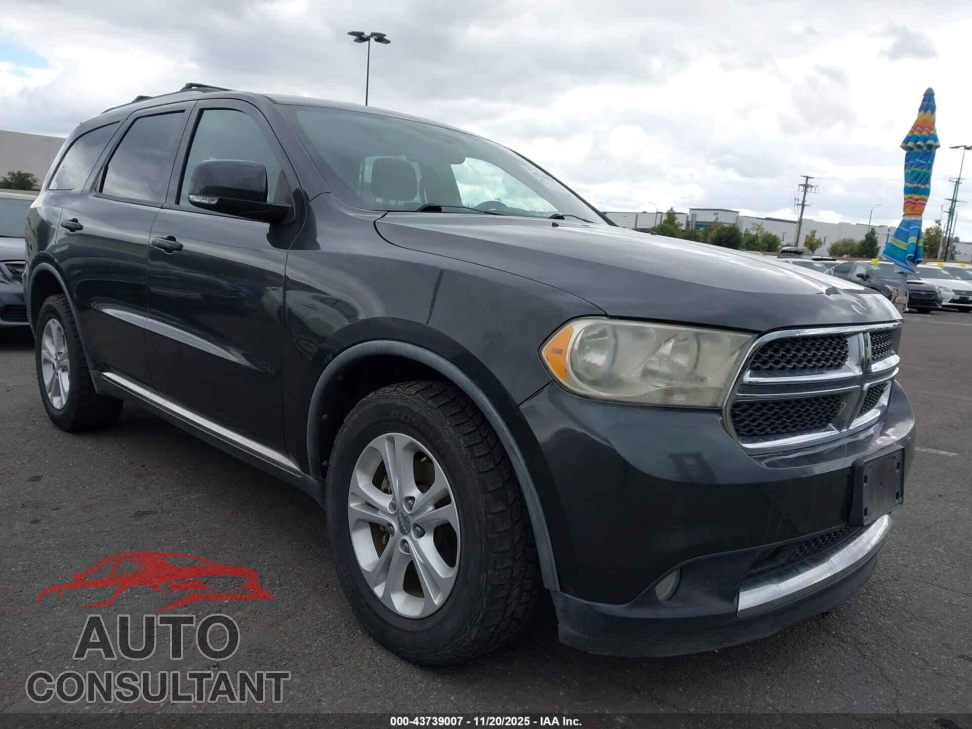 DODGE DURANGO 2011 - 1D4RD4GGXBC732064