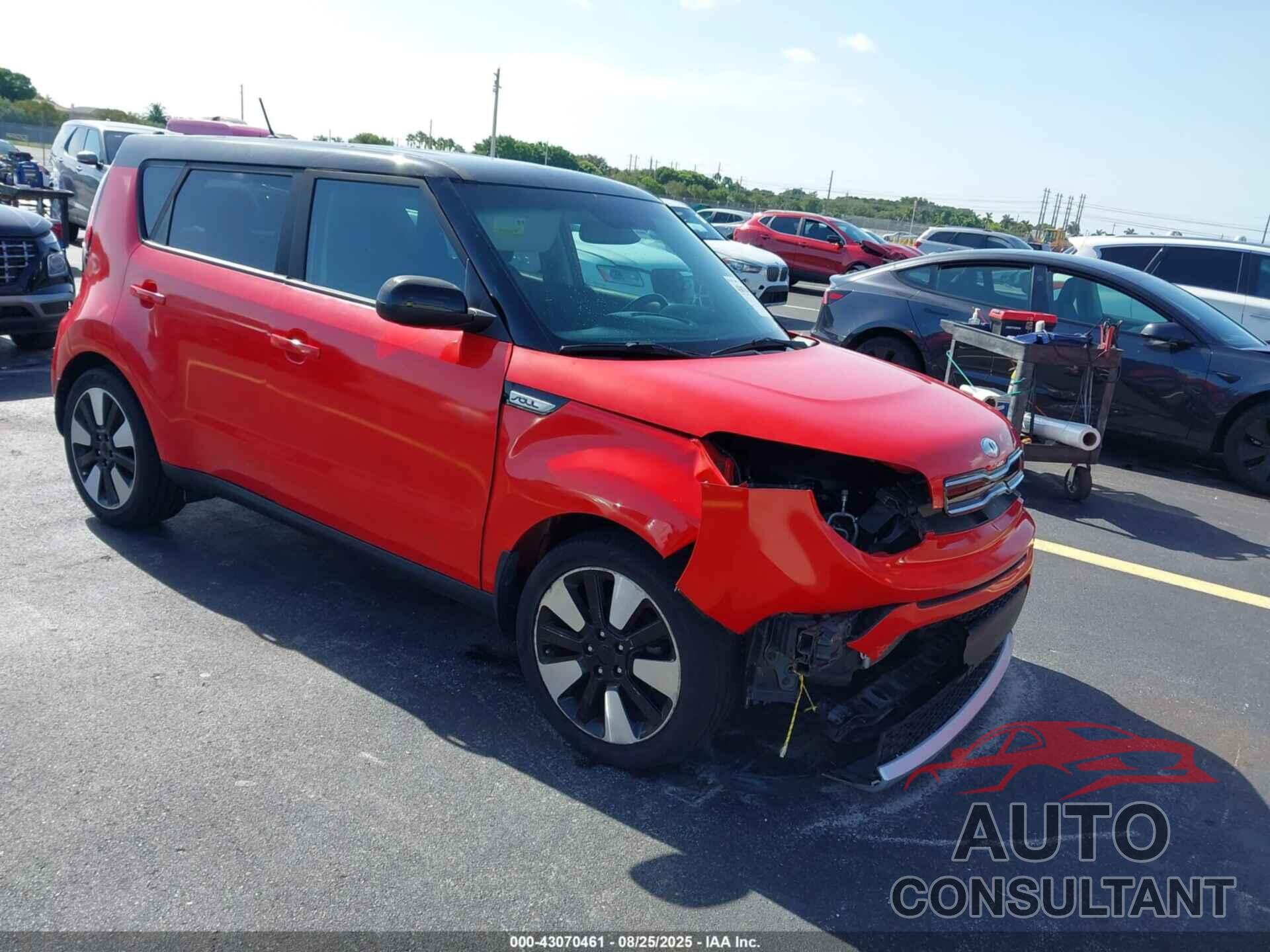 KIA SOUL 2017 - KNDJP3A52H7472103