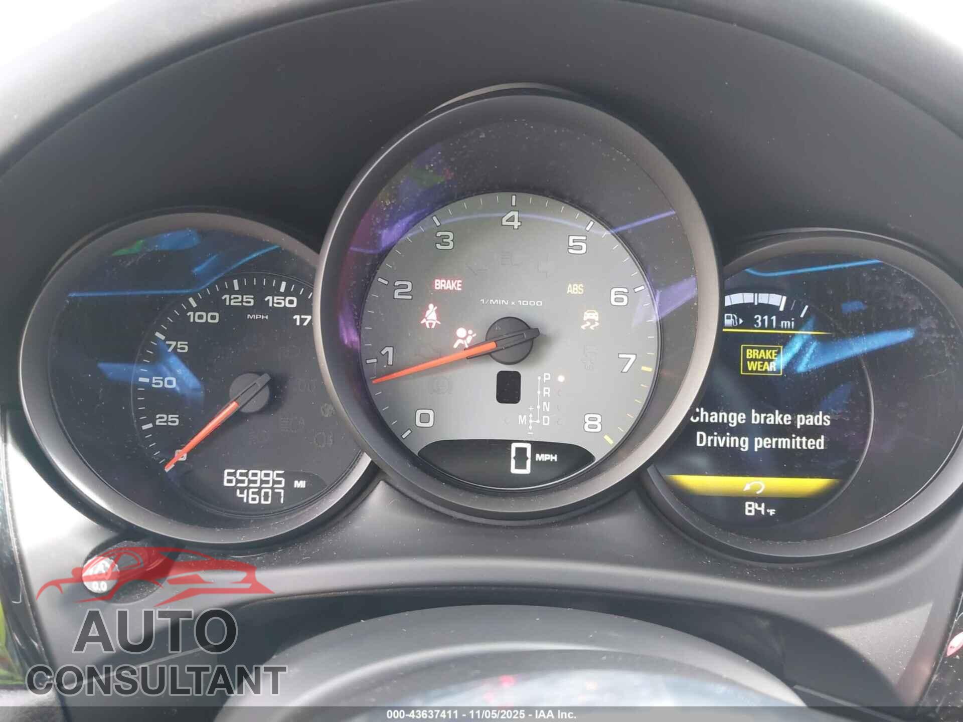 PORSCHE MACAN 2017 - WP1AB2A5XHLB20997