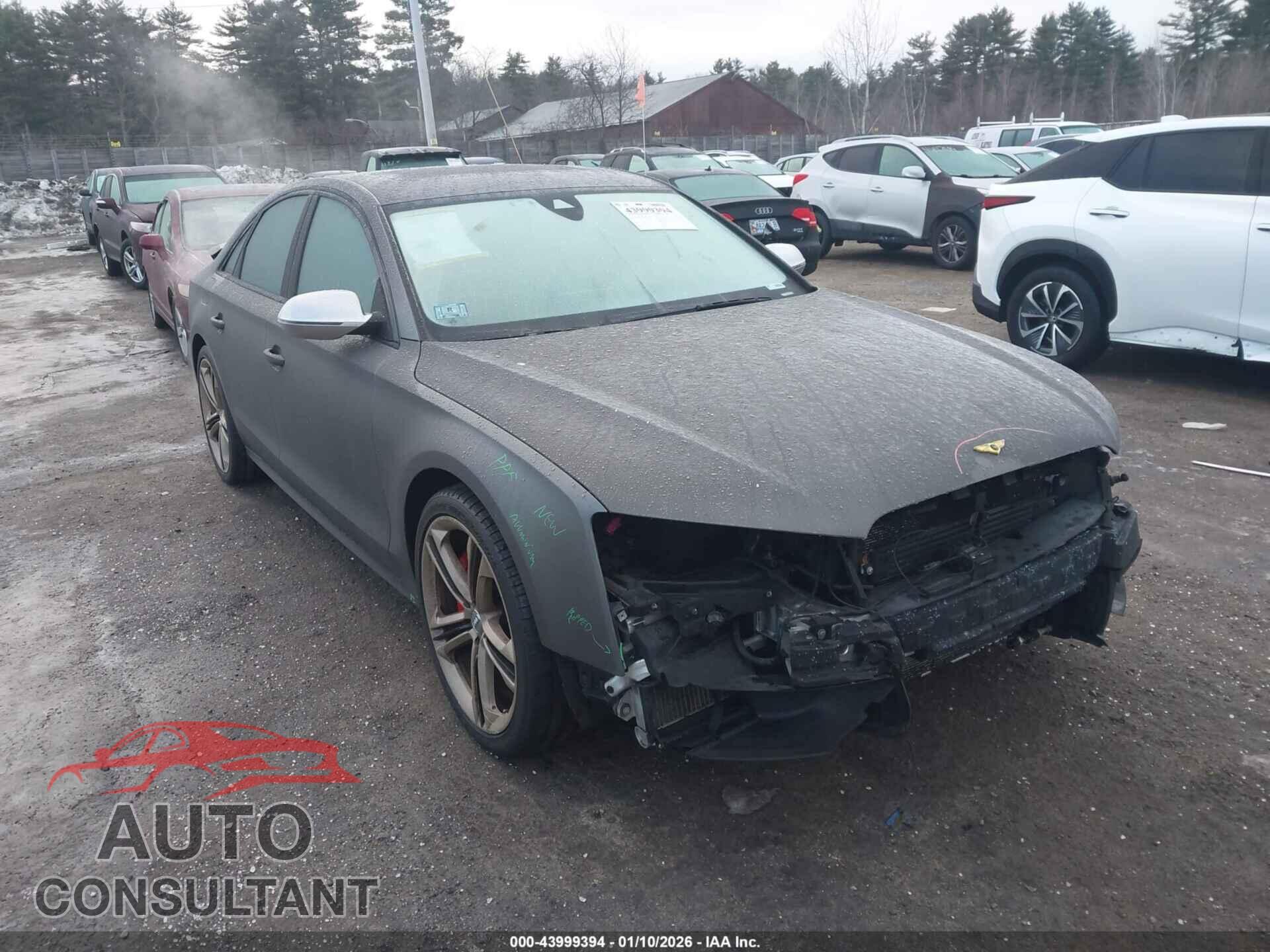 AUDI S8 2013 - WAUD2AFD3DN010491
