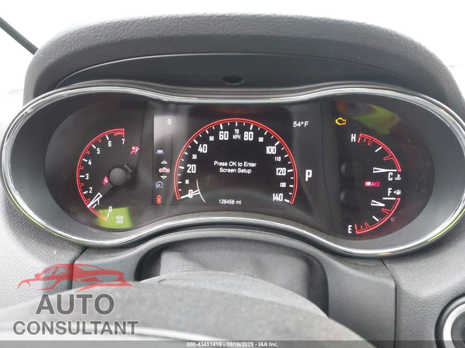 DODGE DURANGO 2015 - 1C4RDJEG9FC203094