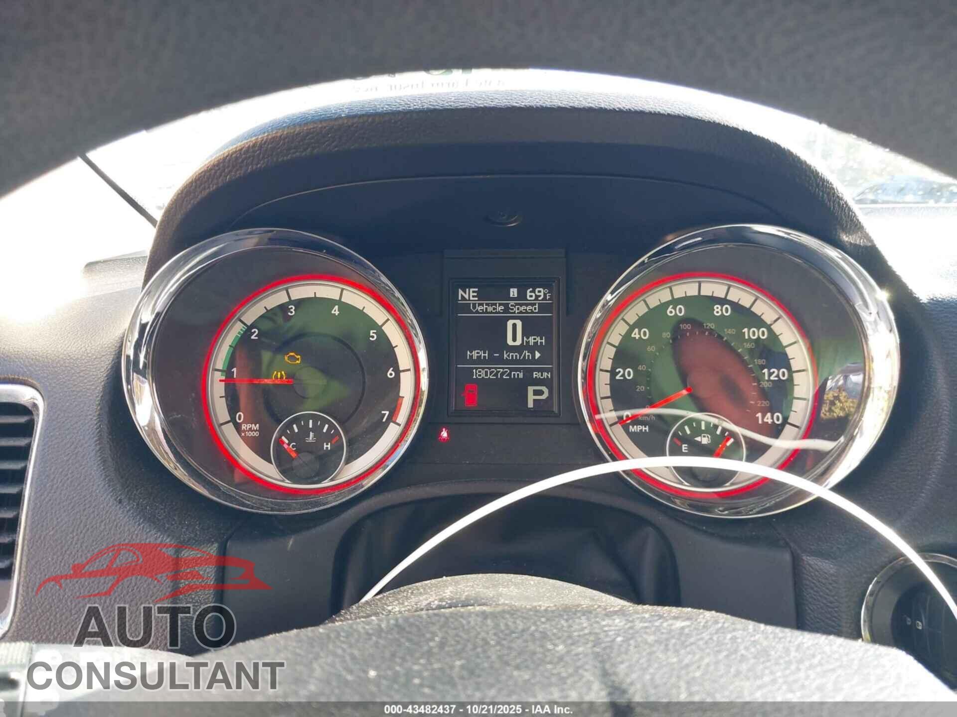 DODGE DURANGO 2013 - 1C4RDHAG3DC667851