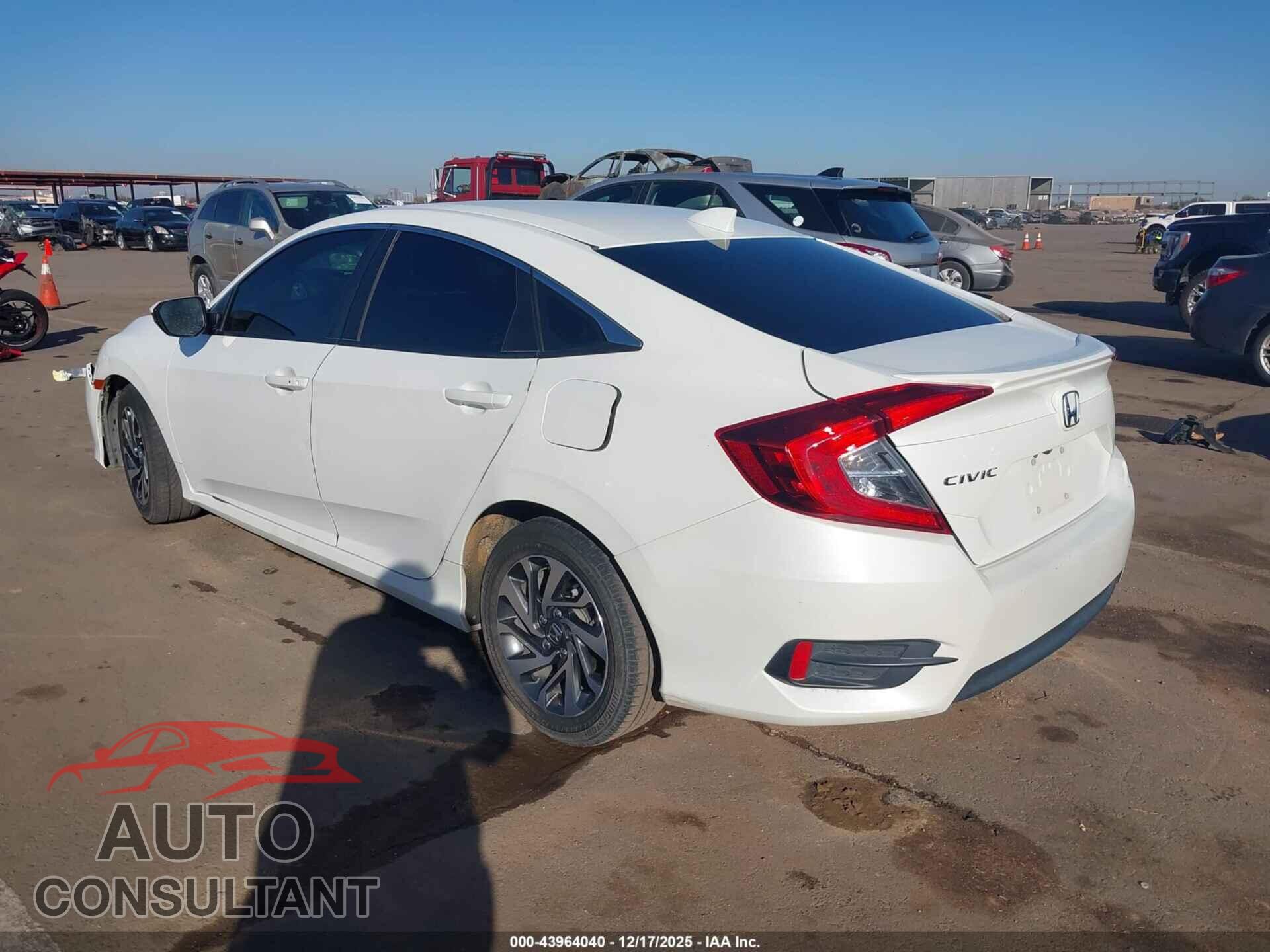 HONDA CIVIC 2017 - 2HGFC2F73HH558760