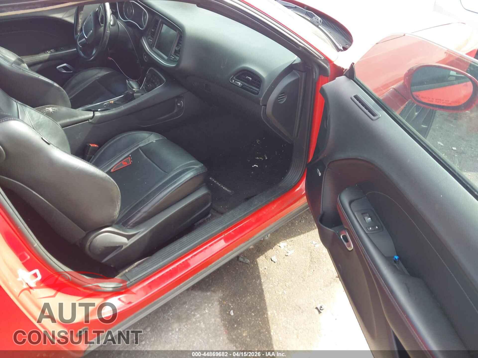 DODGE CHALLENGER 2015 - 2C3CDZBG4FH706445
