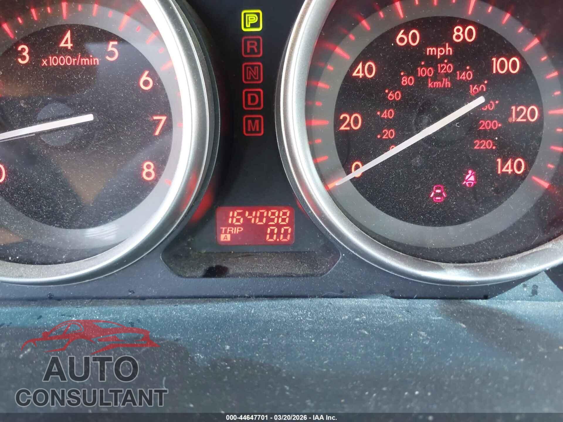 MAZDA CX-9 2012 - JM3TB2CA3C0350239