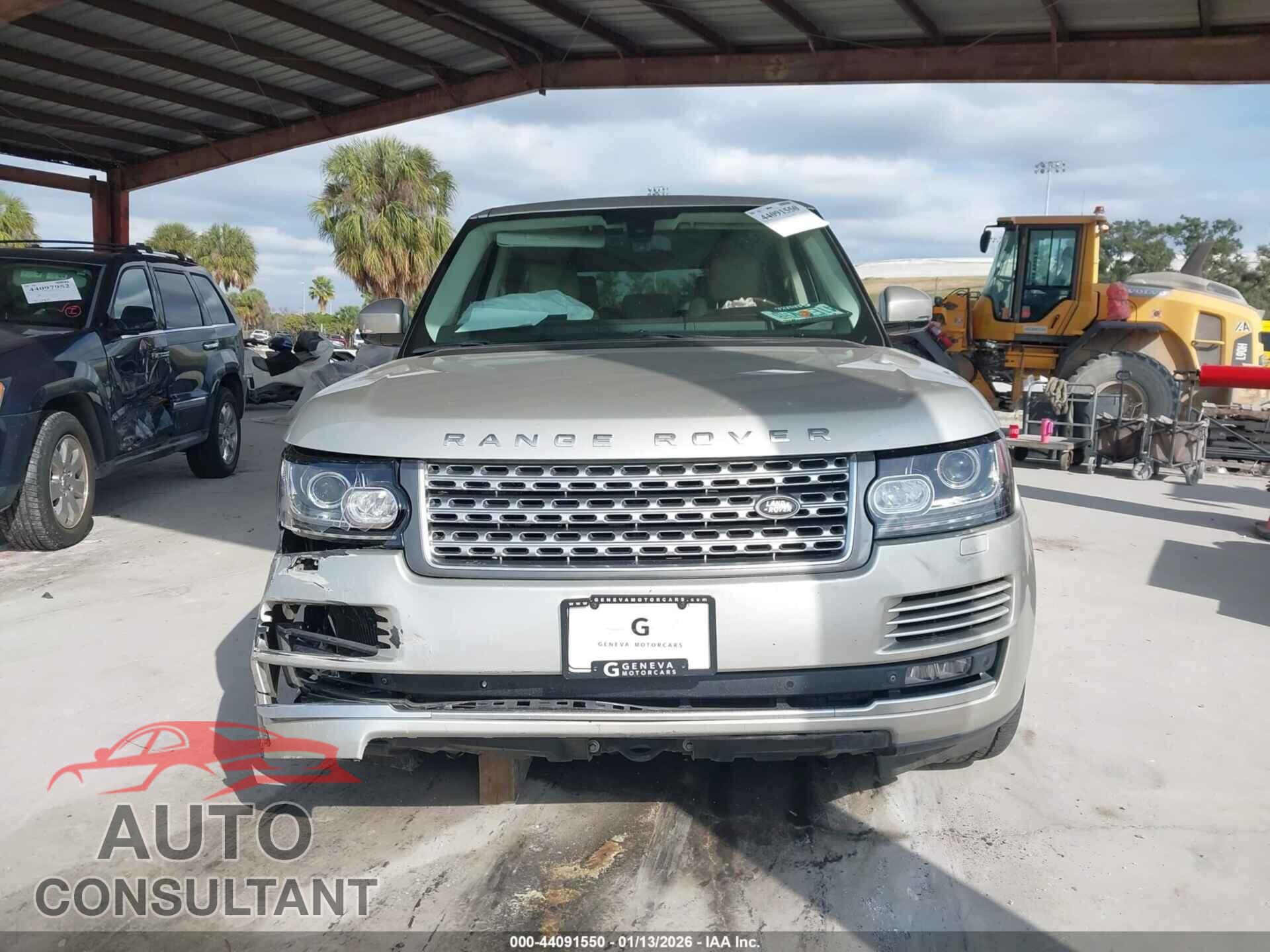 LAND ROVER RANGE ROVER 2013 - SALGS2EF2DA109151
