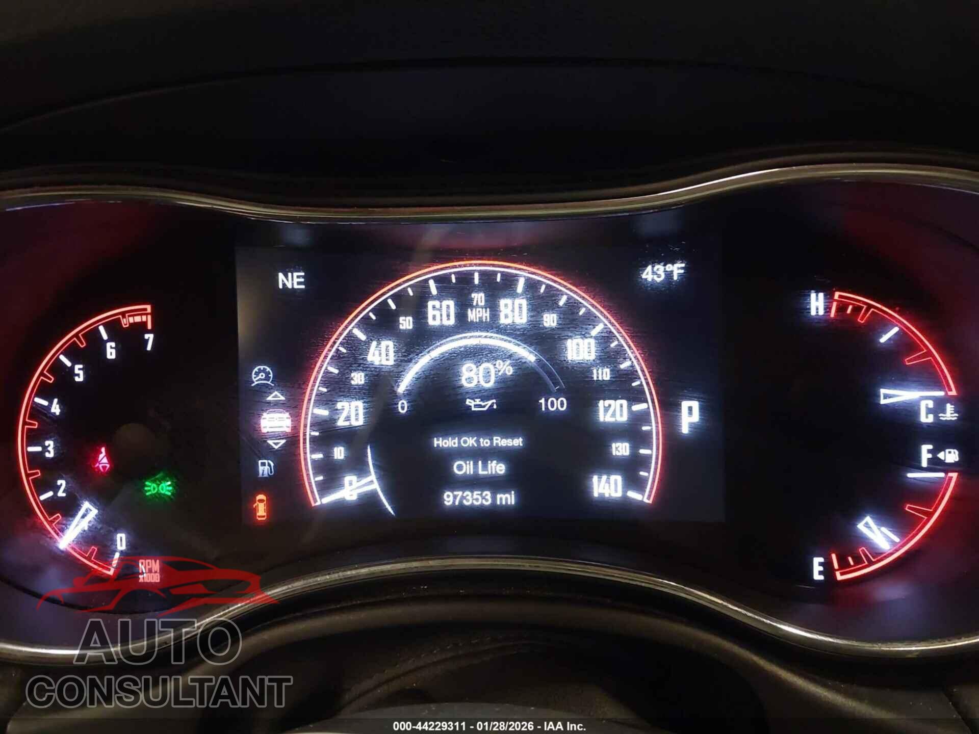 DODGE DURANGO 2017 - 1C4RDJDG0HC660946
