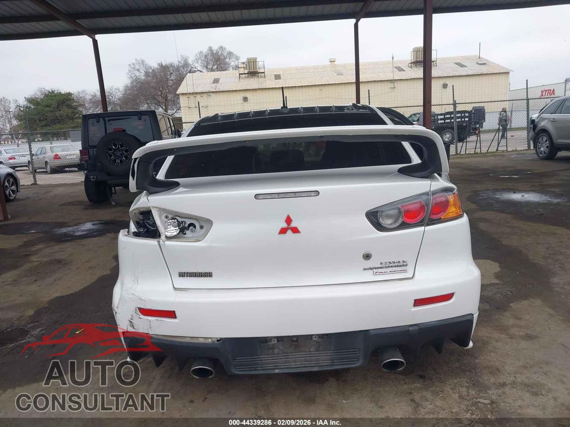 MITSUBISHI LANCER EVOLUTION 2015 - JA32W7FV5FU027696
