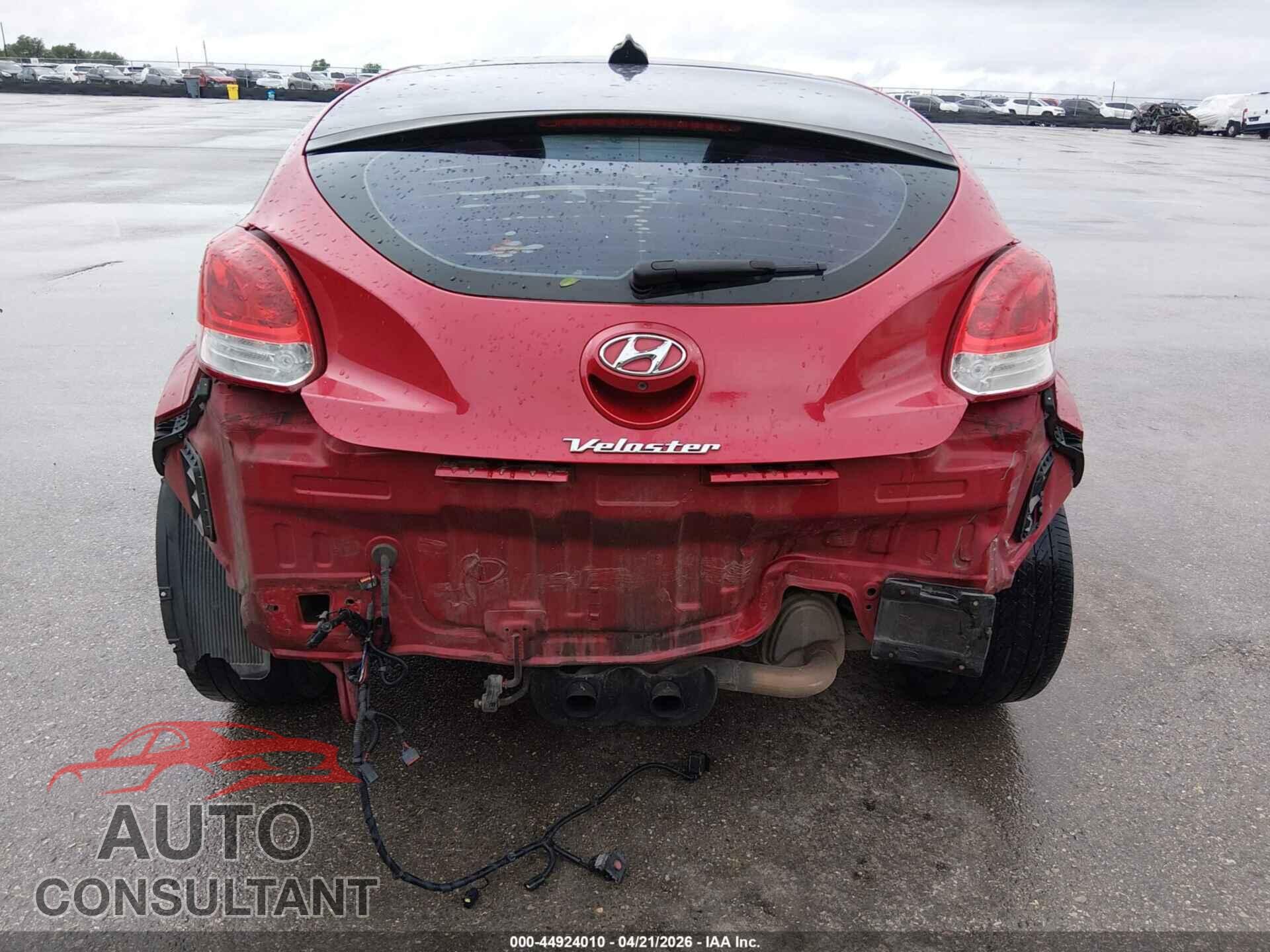HYUNDAI VELOSTER 2012 - KMHTC6AD6CU077621