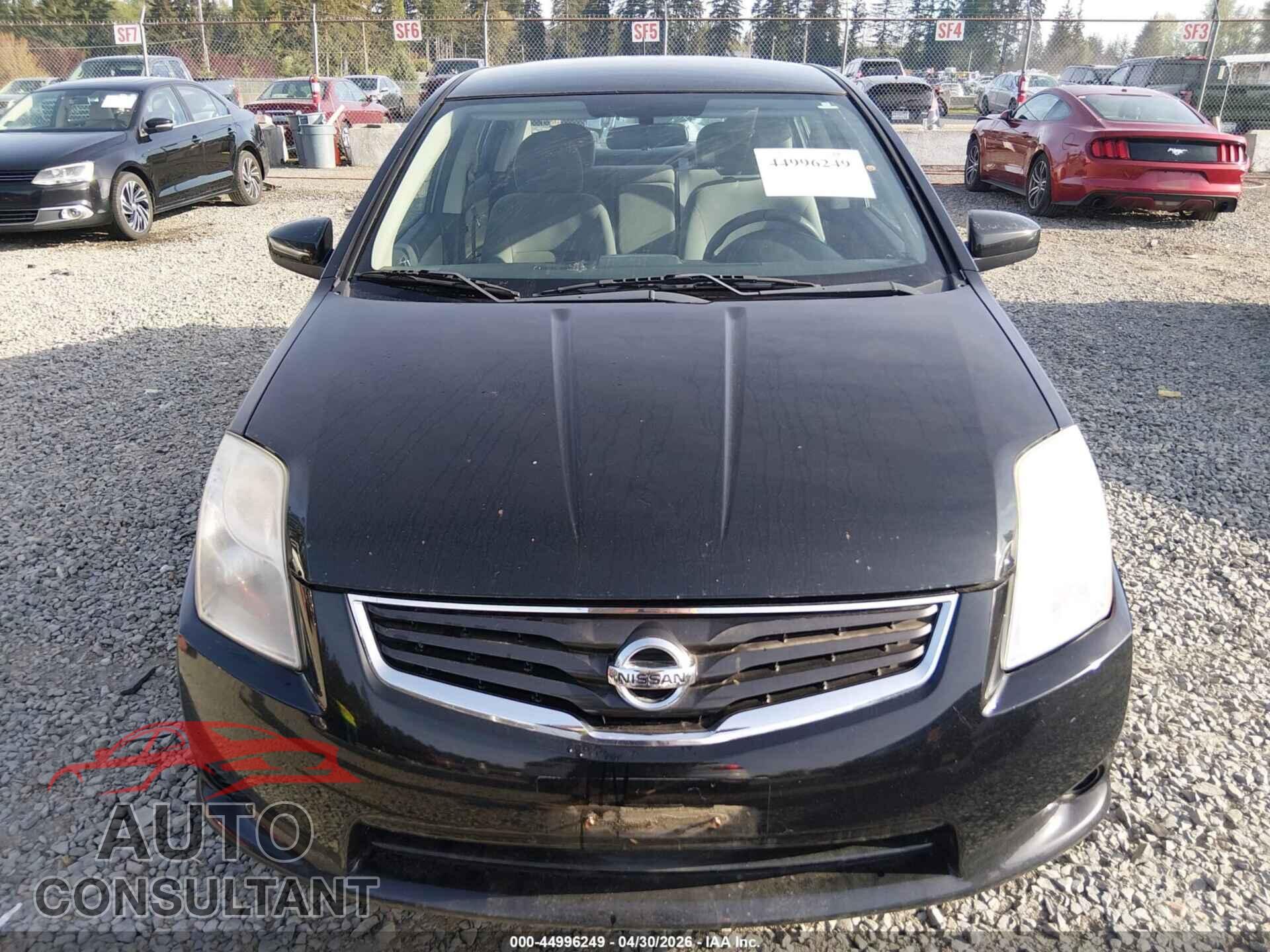 NISSAN SENTRA 2012 - 3N1AB6APXCL693473