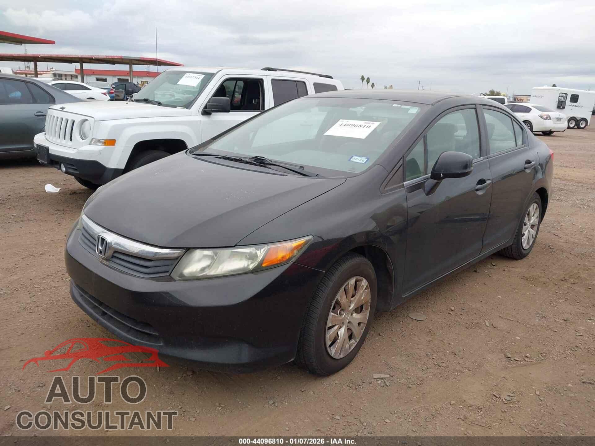 HONDA CIVIC 2012 - 2HGFB2F5XCH333228
