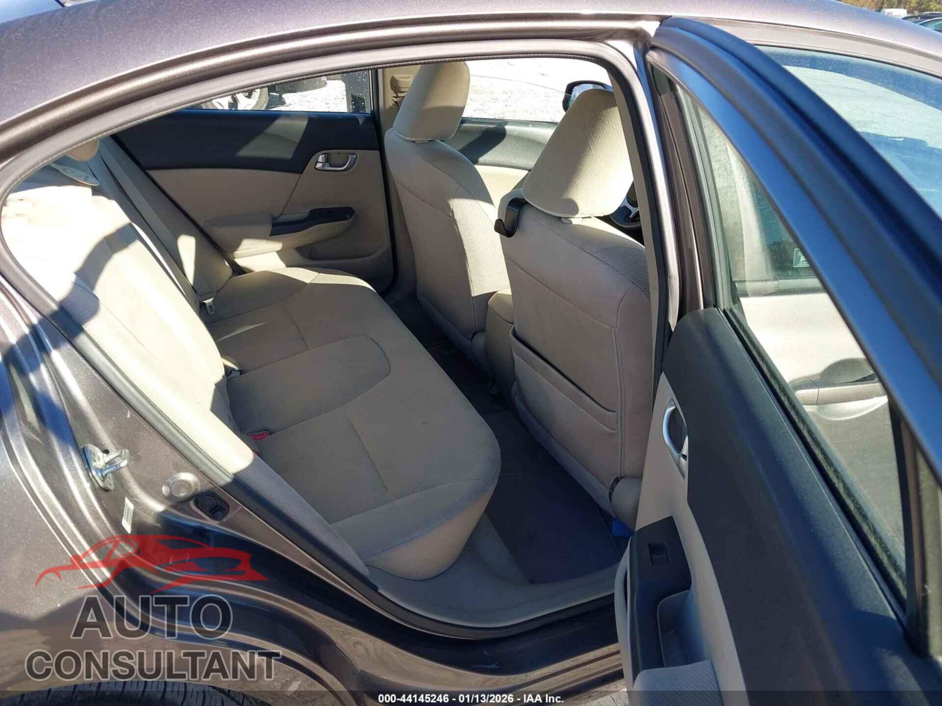 HONDA CIVIC 2012 - 19XFB2F85CE073616