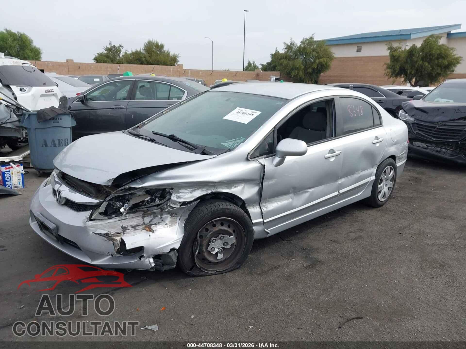 HONDA CIVIC 2011 - 2HGFA1F50BH529125