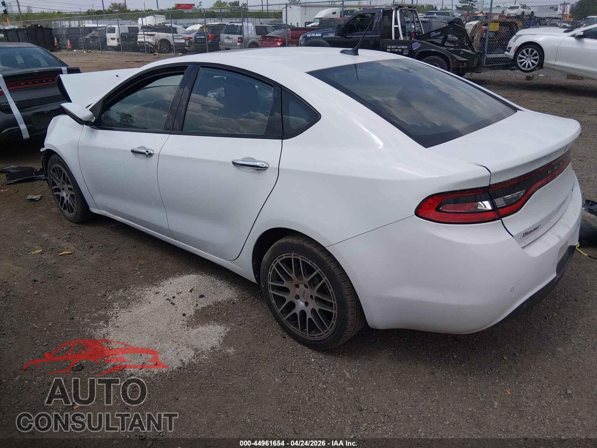 DODGE DART 2013 - 1C3CDFCA6DD179205