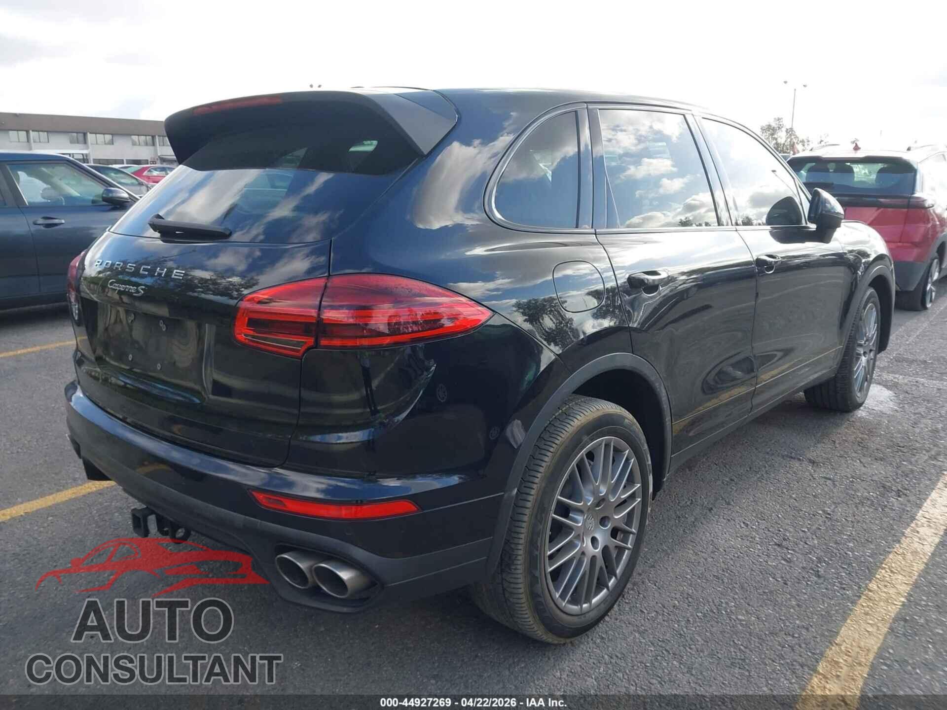 PORSCHE CAYENNE 2015 - WP1AB2A24FLA56314