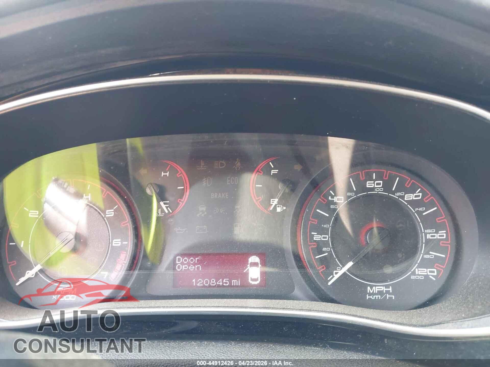 DODGE DART 2013 - 1C3CDFBA8DD302987