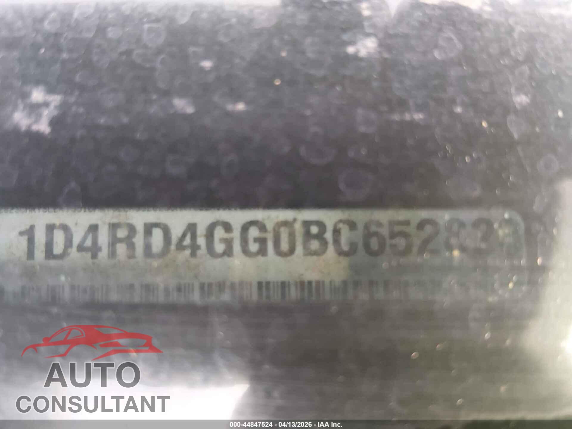 DODGE DURANGO 2011 - 1D4RD4GG0BC652823