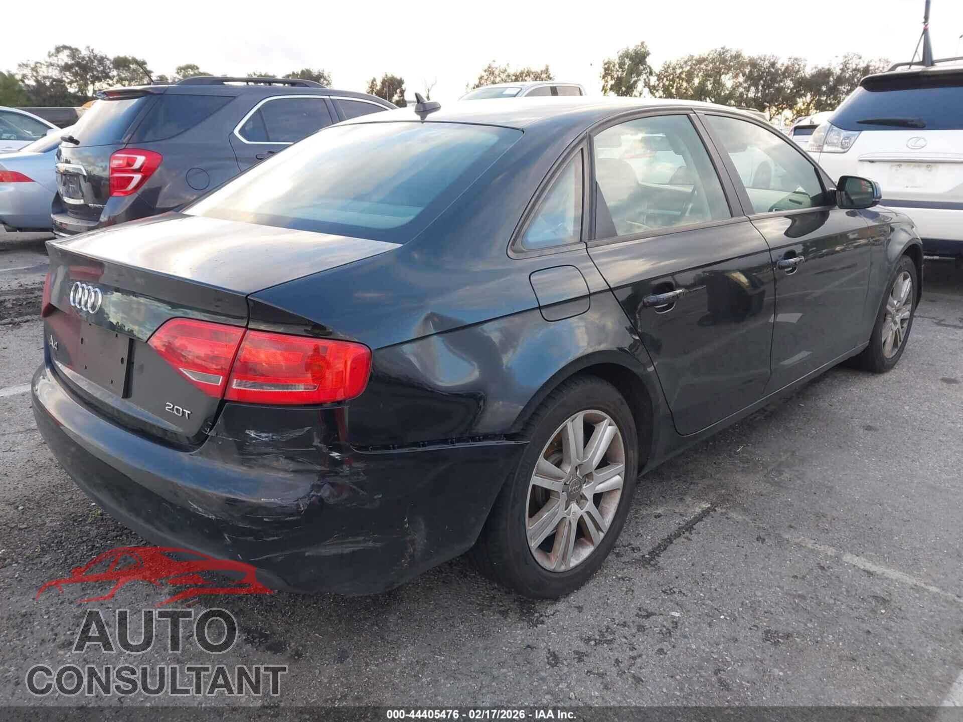 AUDI A4 2010 - WAUAFAFL5AN053207