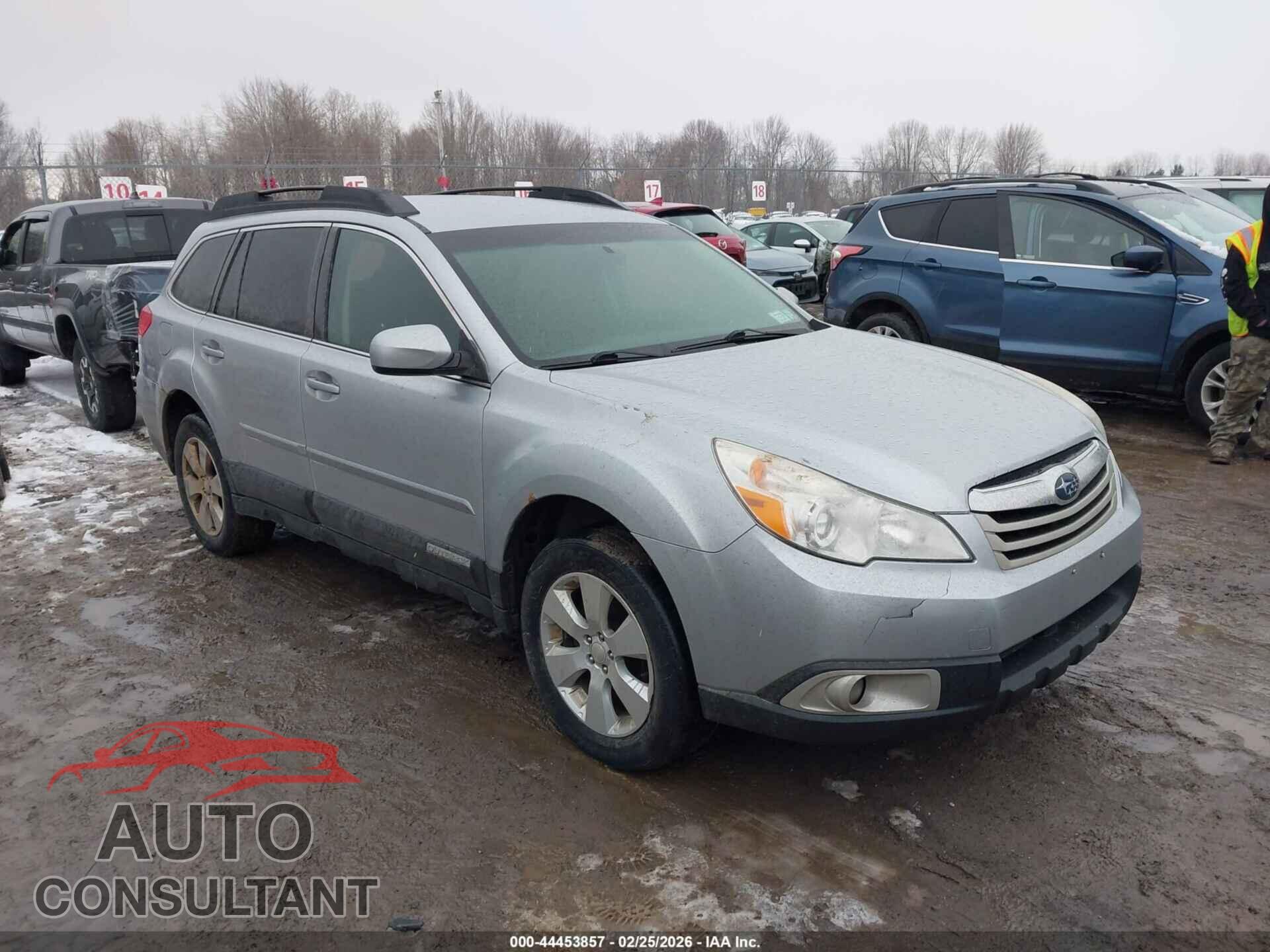 SUBARU OUTBACK 2012 - 4S4BRBCCXC3249615