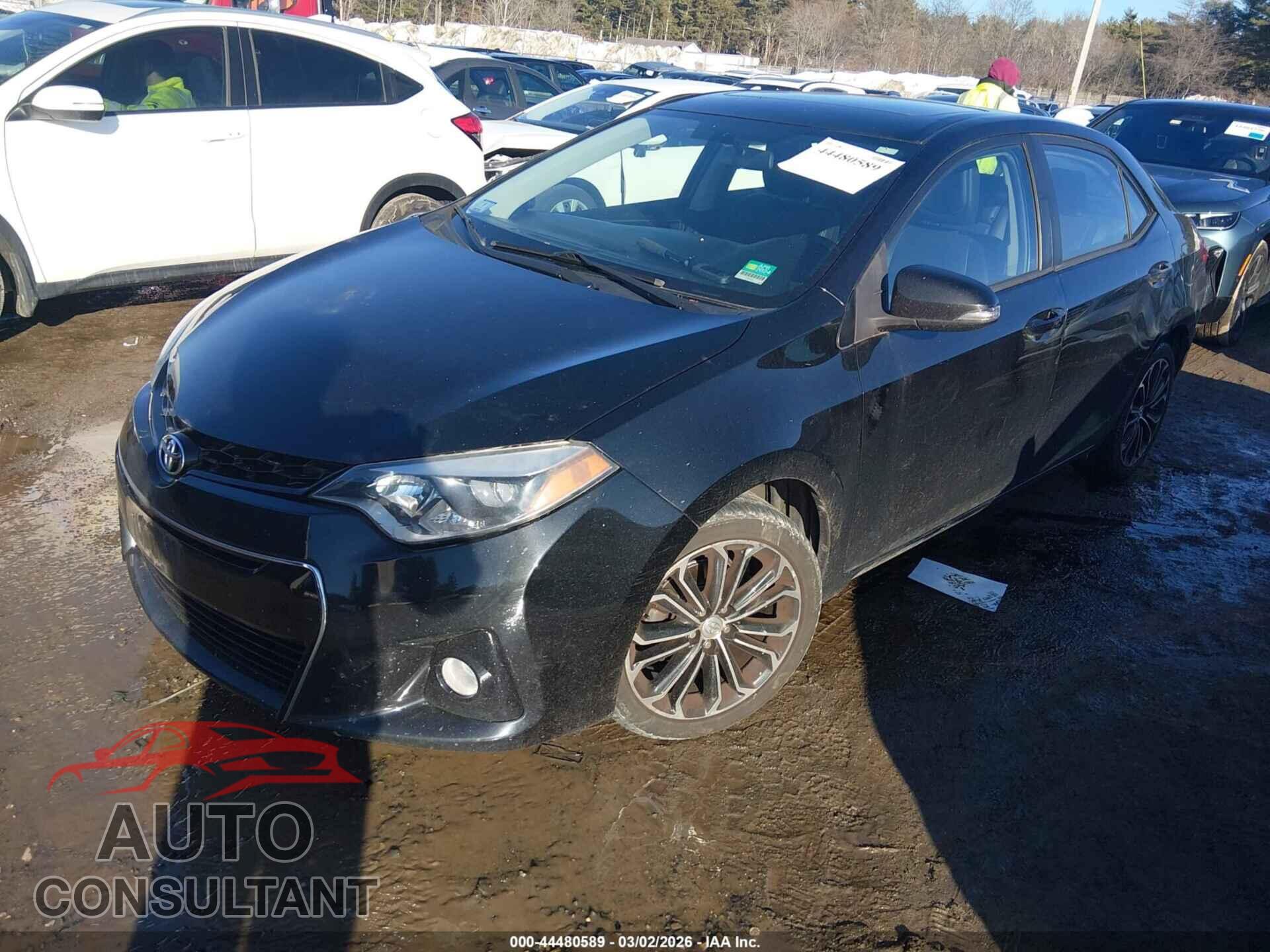 TOYOTA COROLLA 2015 - 2T1BURHEXFC267629
