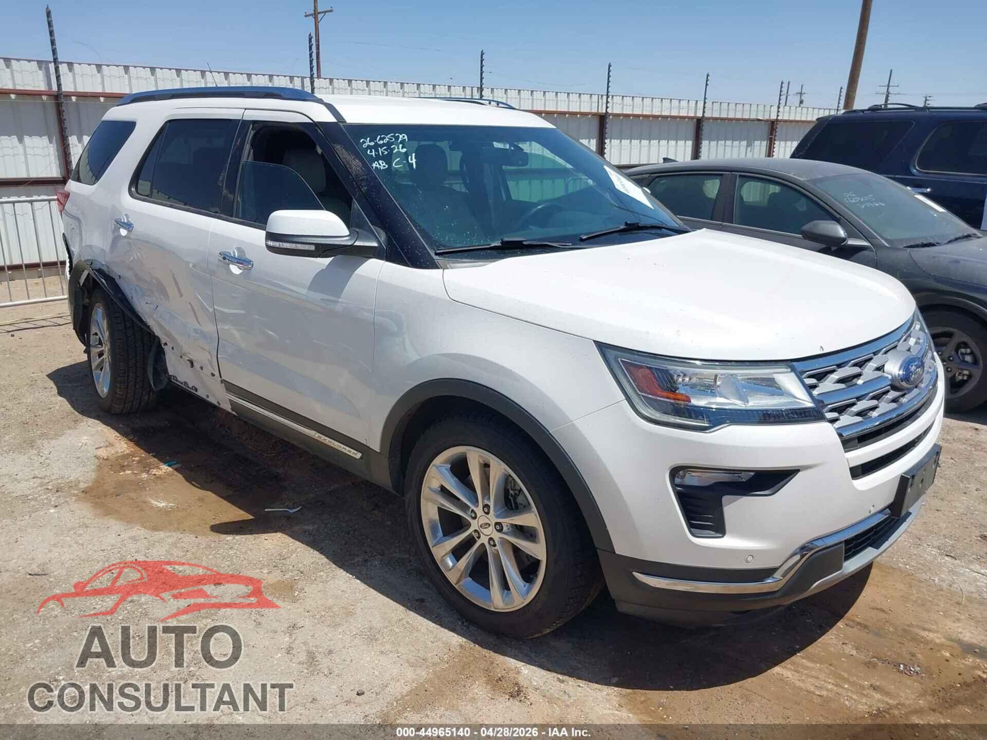 FORD EXPLORER 2018 - 1FM5K7F84JGB88757